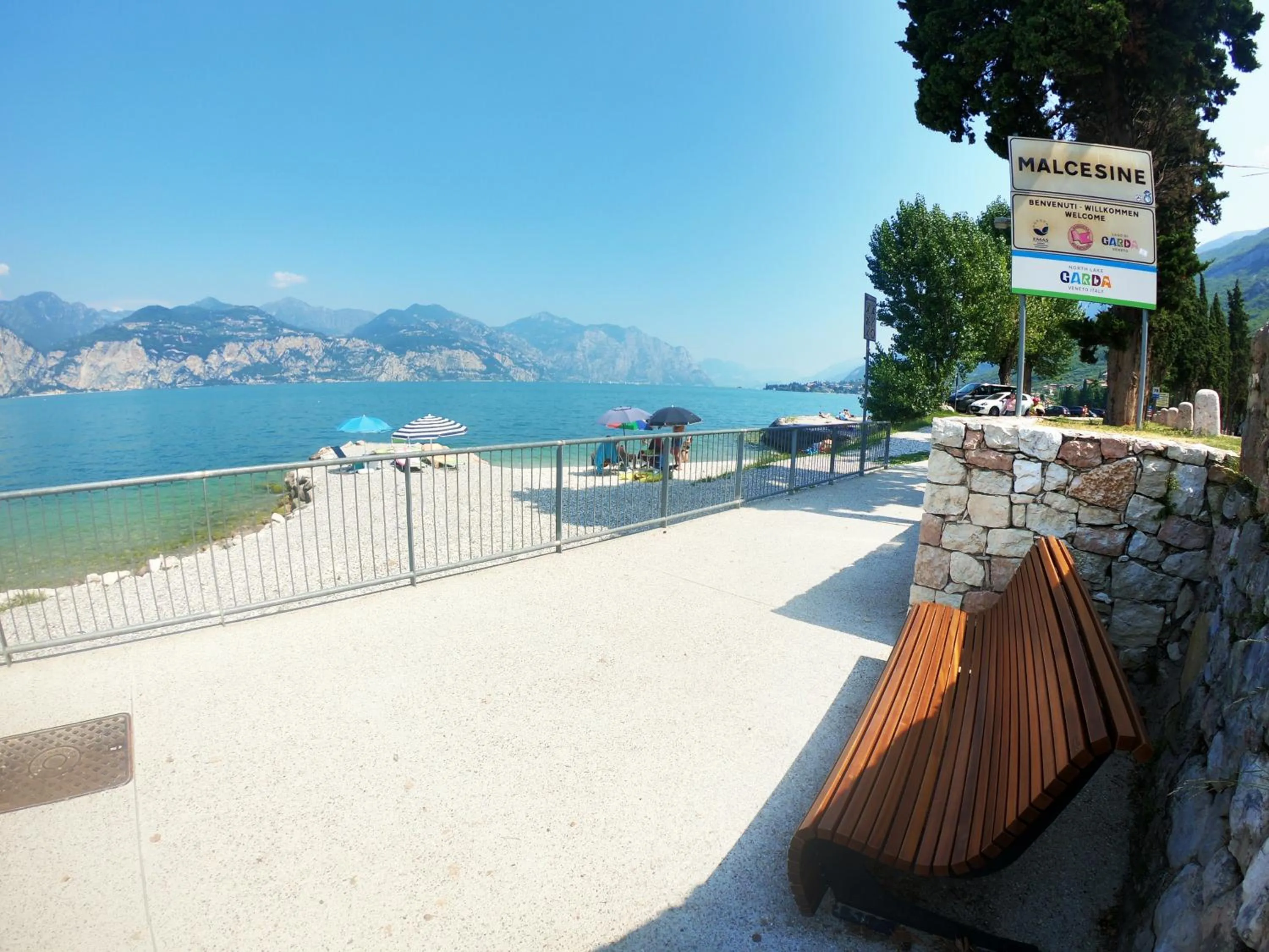 Beach in Hotel Villa Isabella