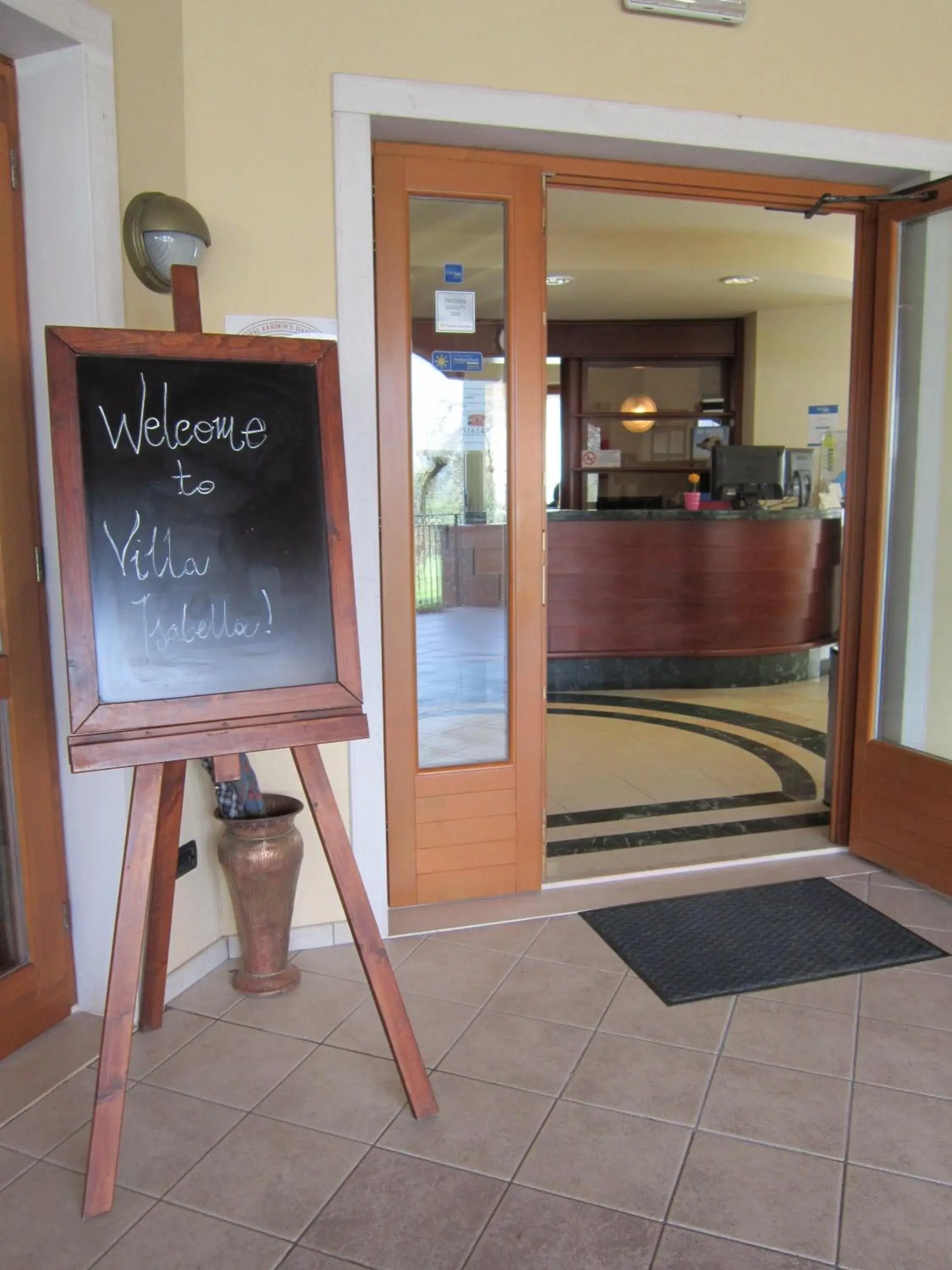 Lobby or reception in Hotel Villa Isabella