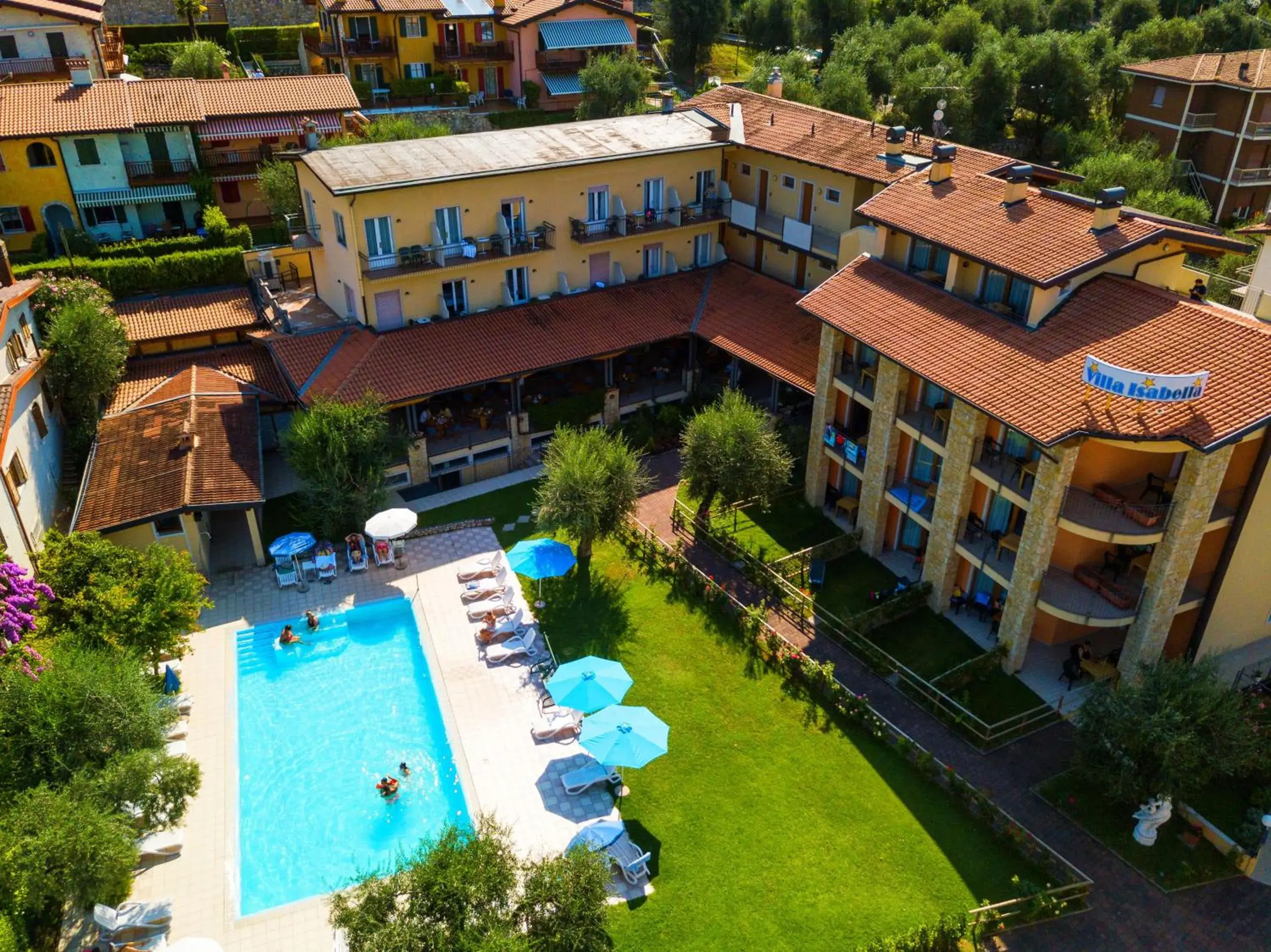 Bird's-eye View in Hotel Villa Isabella