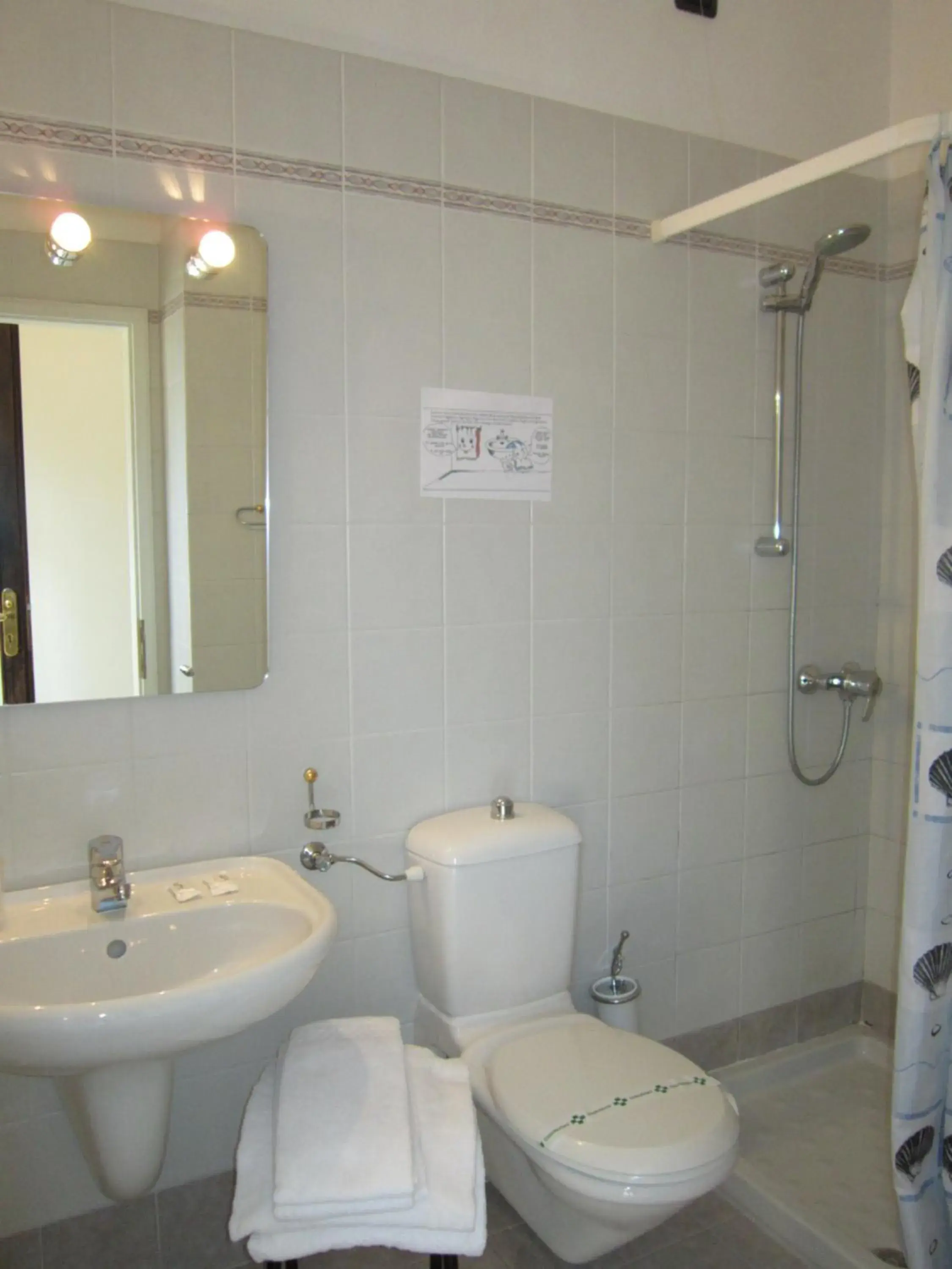 Bathroom in Hotel Villa Isabella