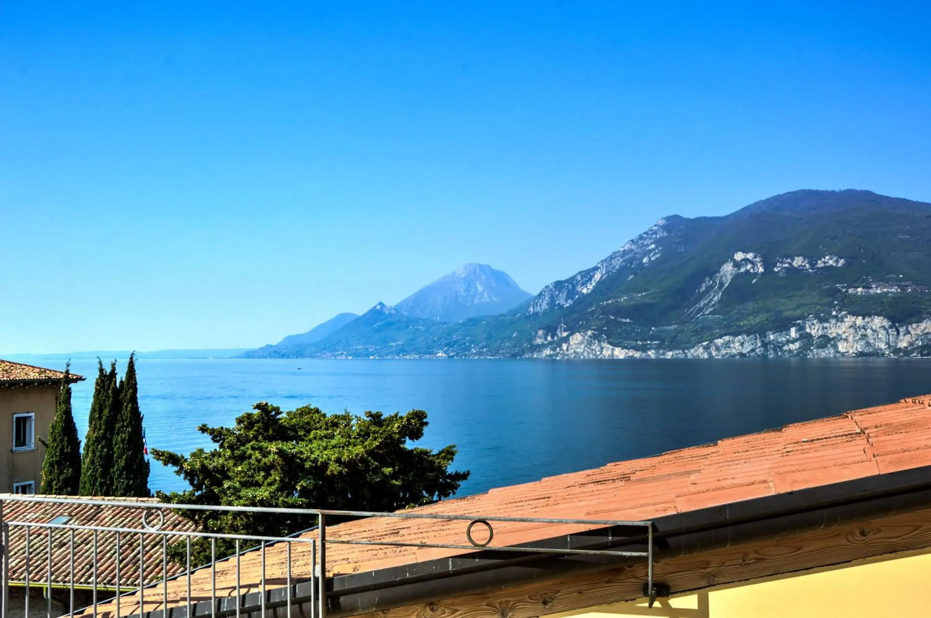 Lake view in Hotel Villa Isabella