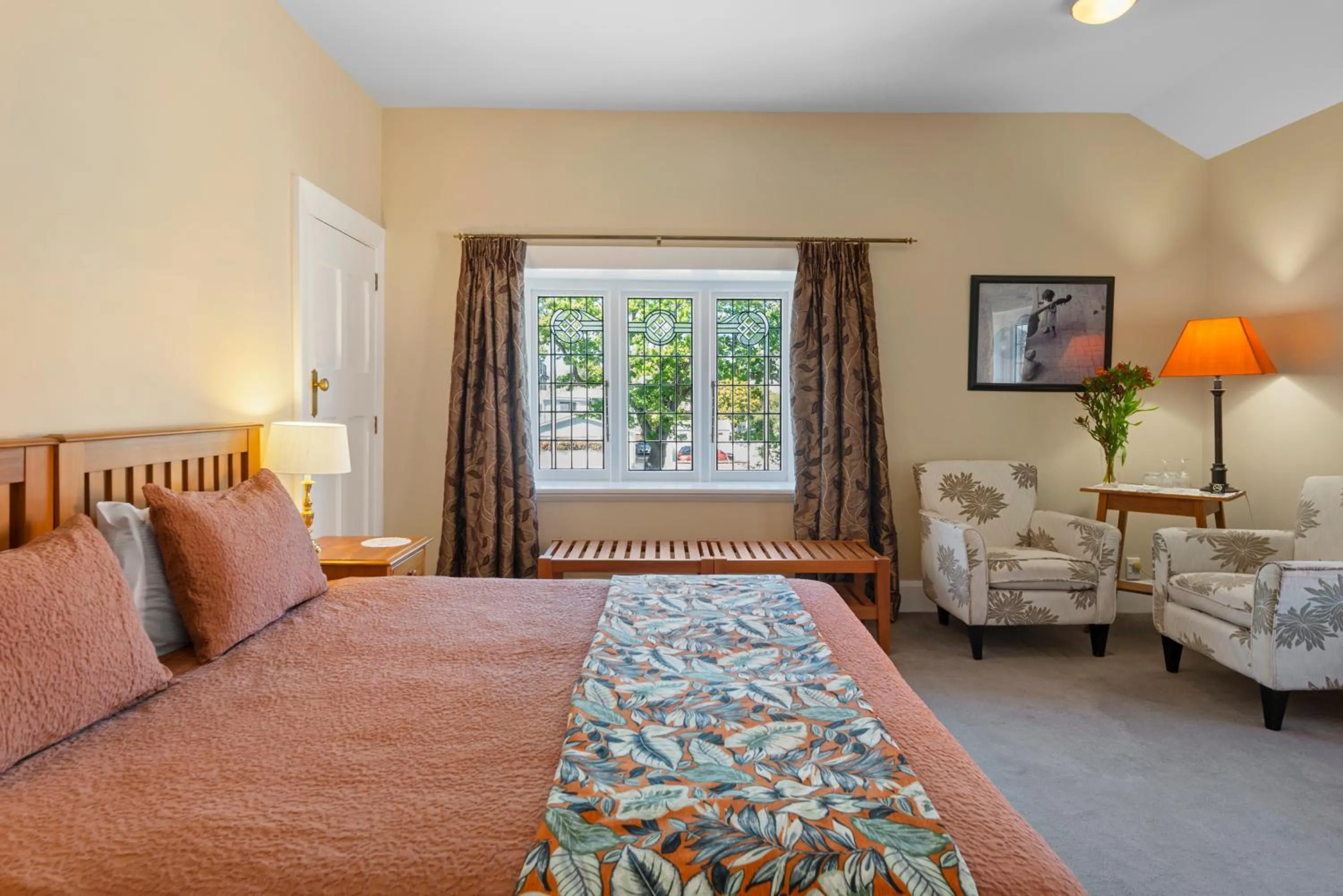 Bed in Homelea Bed and Breakfast