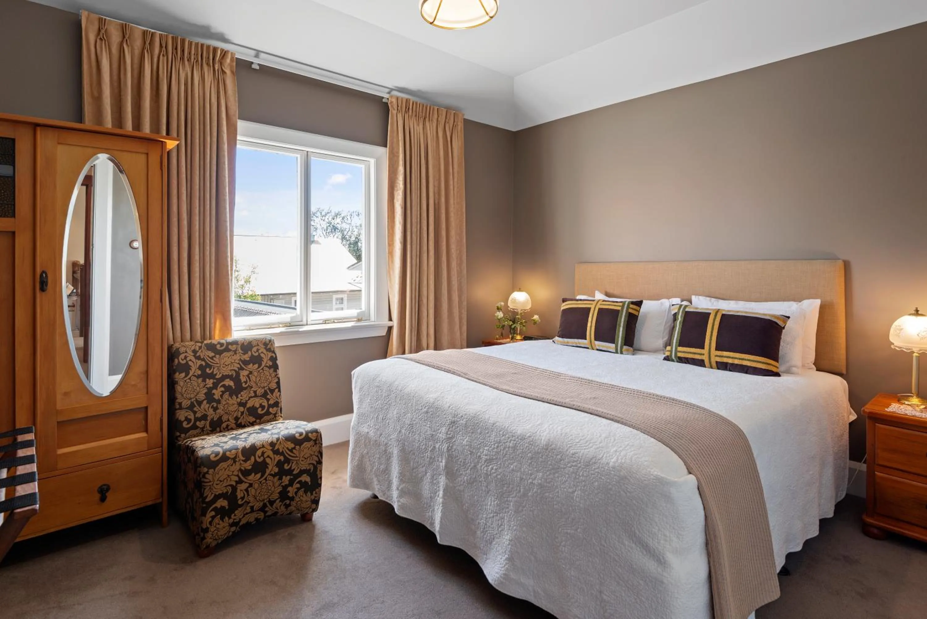 Bed in Homelea Bed and Breakfast