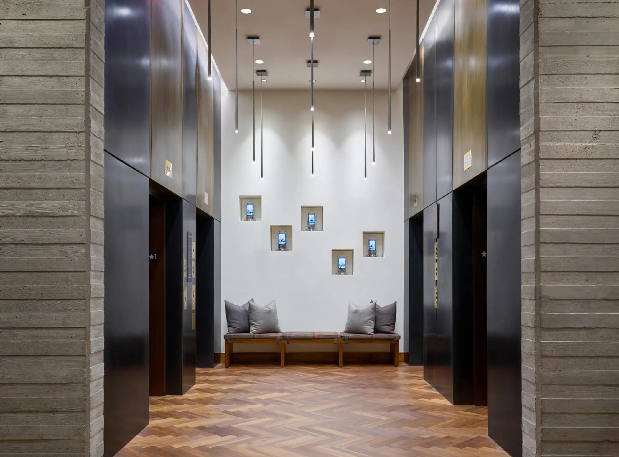 elevator in Limelight Hotel Denver