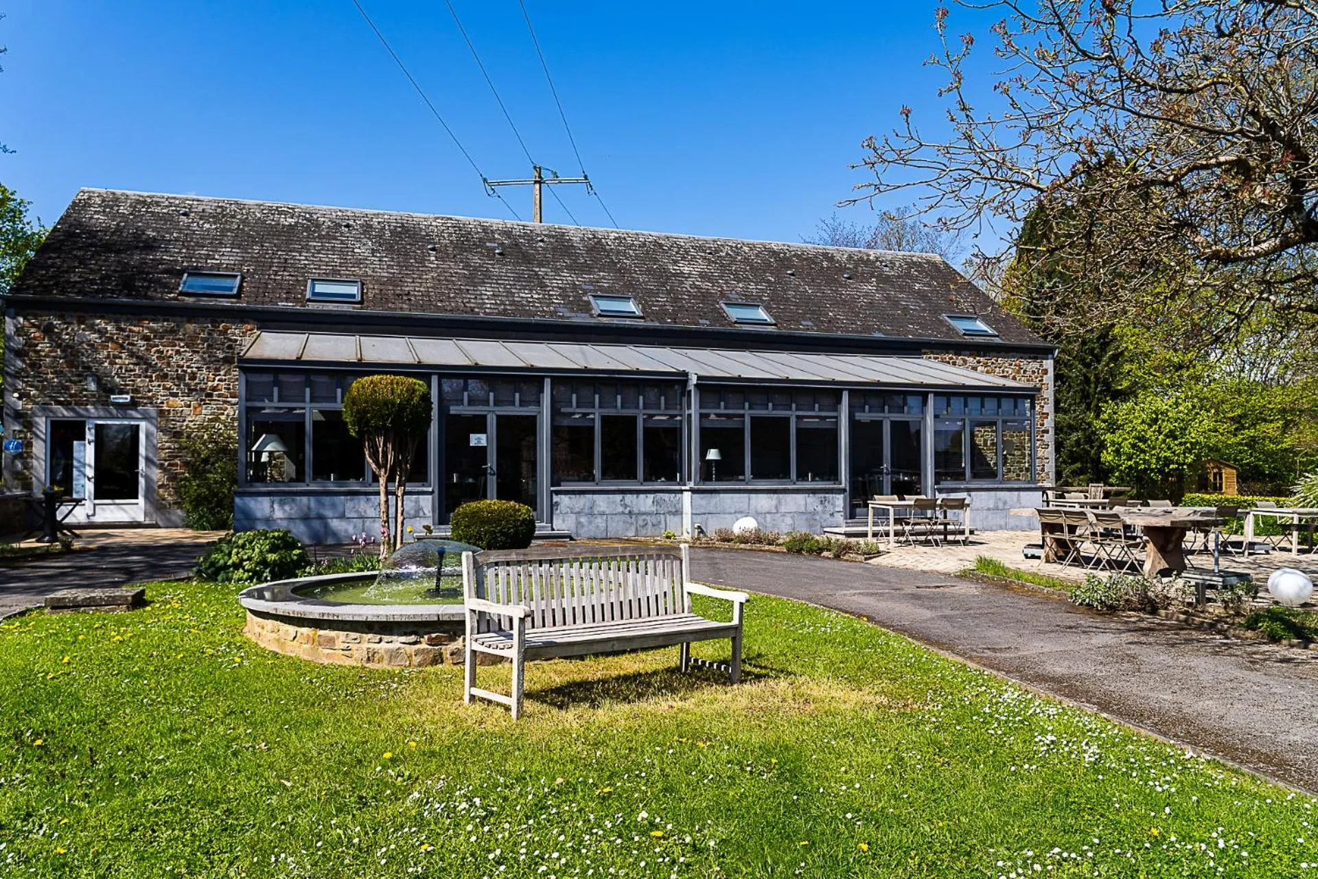 Garden in Hotel Le Beau Séjour