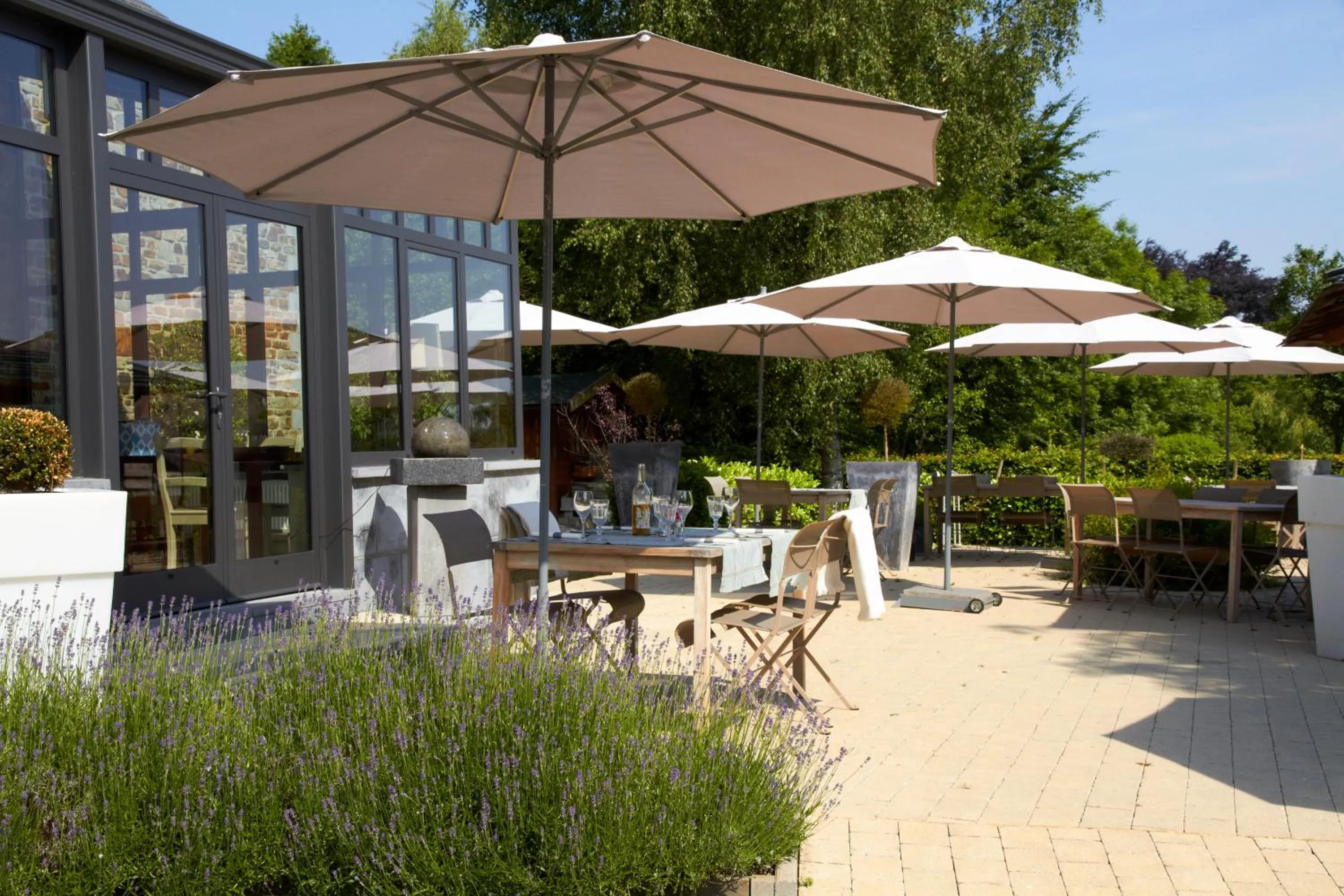 Garden in Hotel Le Beau Séjour