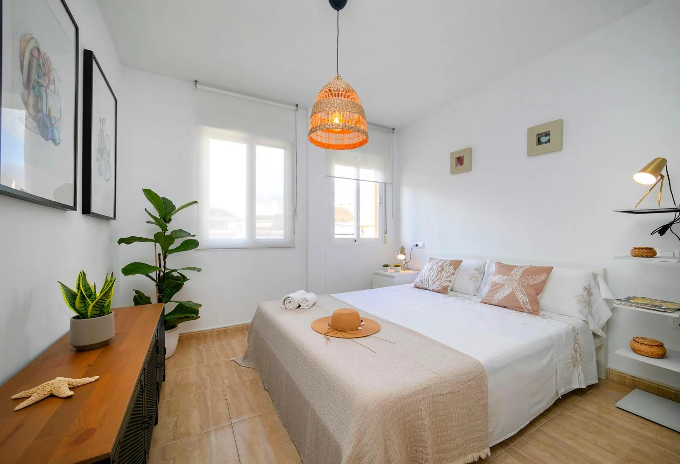 Bed in Atico Bahia