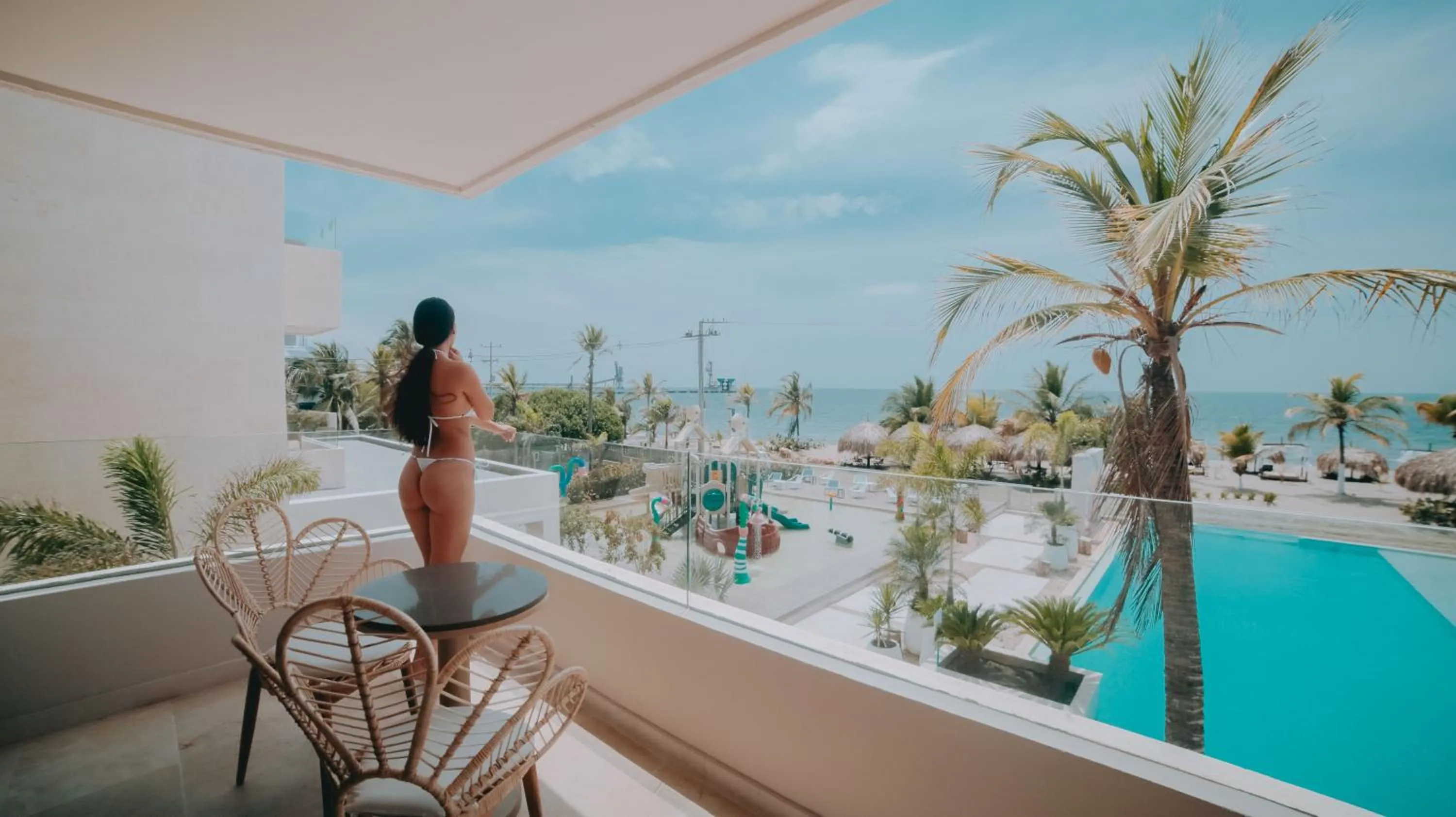 Balcony/Terrace in Loa Tolú by Bernalo Hotels