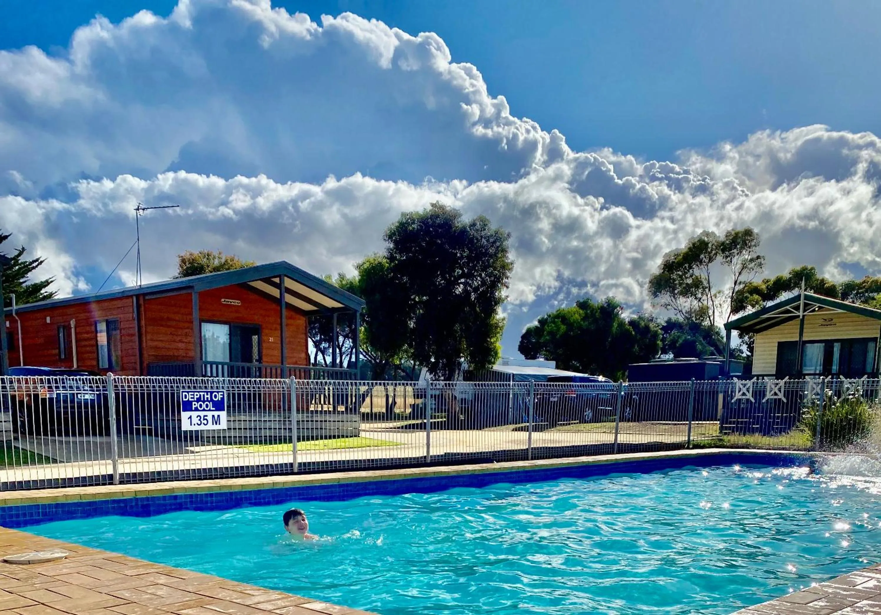 Swimming pool in Geelong Surfcoast Hwy Holiday Park