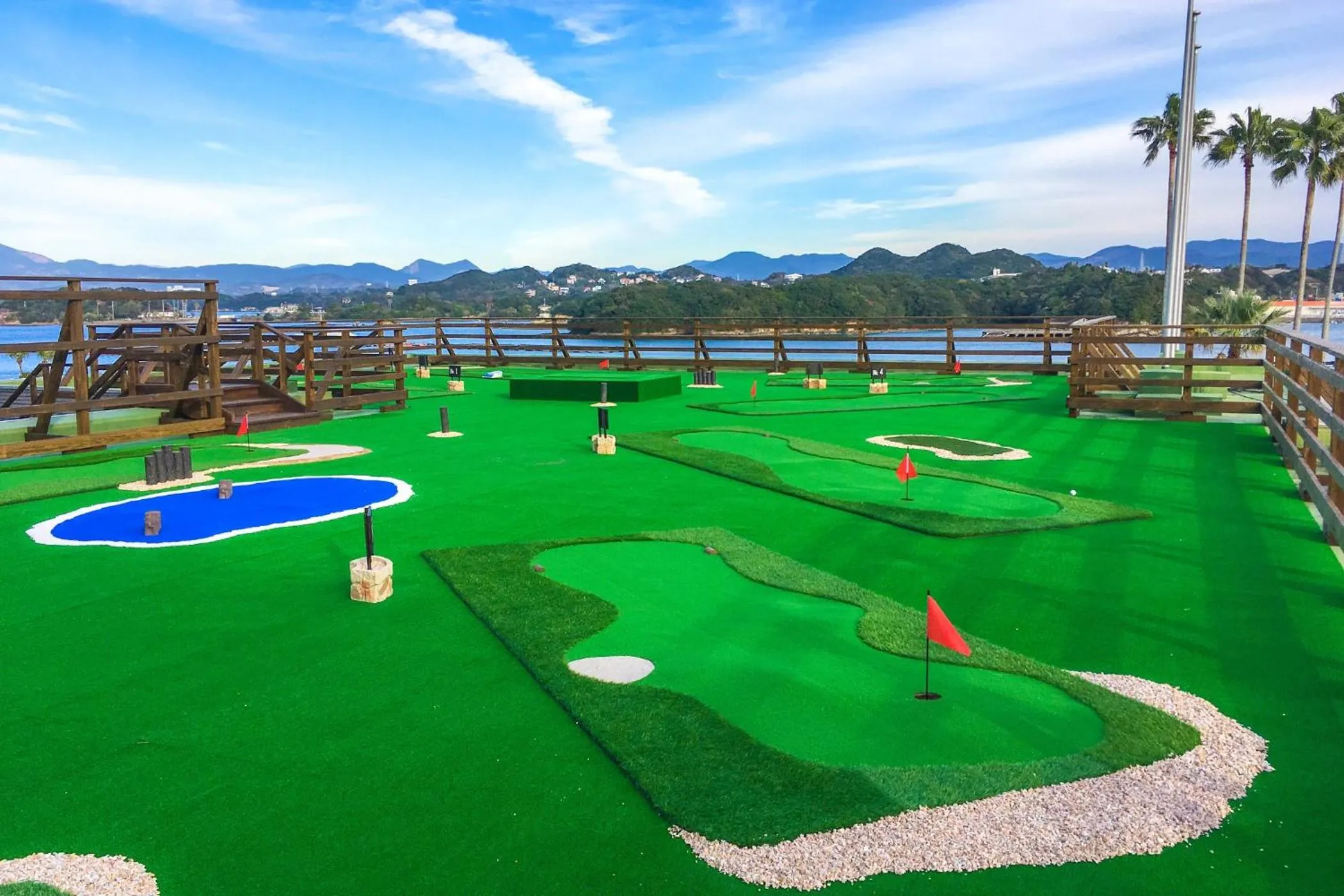 Minigolf in Ooedo Onsen Monogatari Premium Shirahama Saichoraku