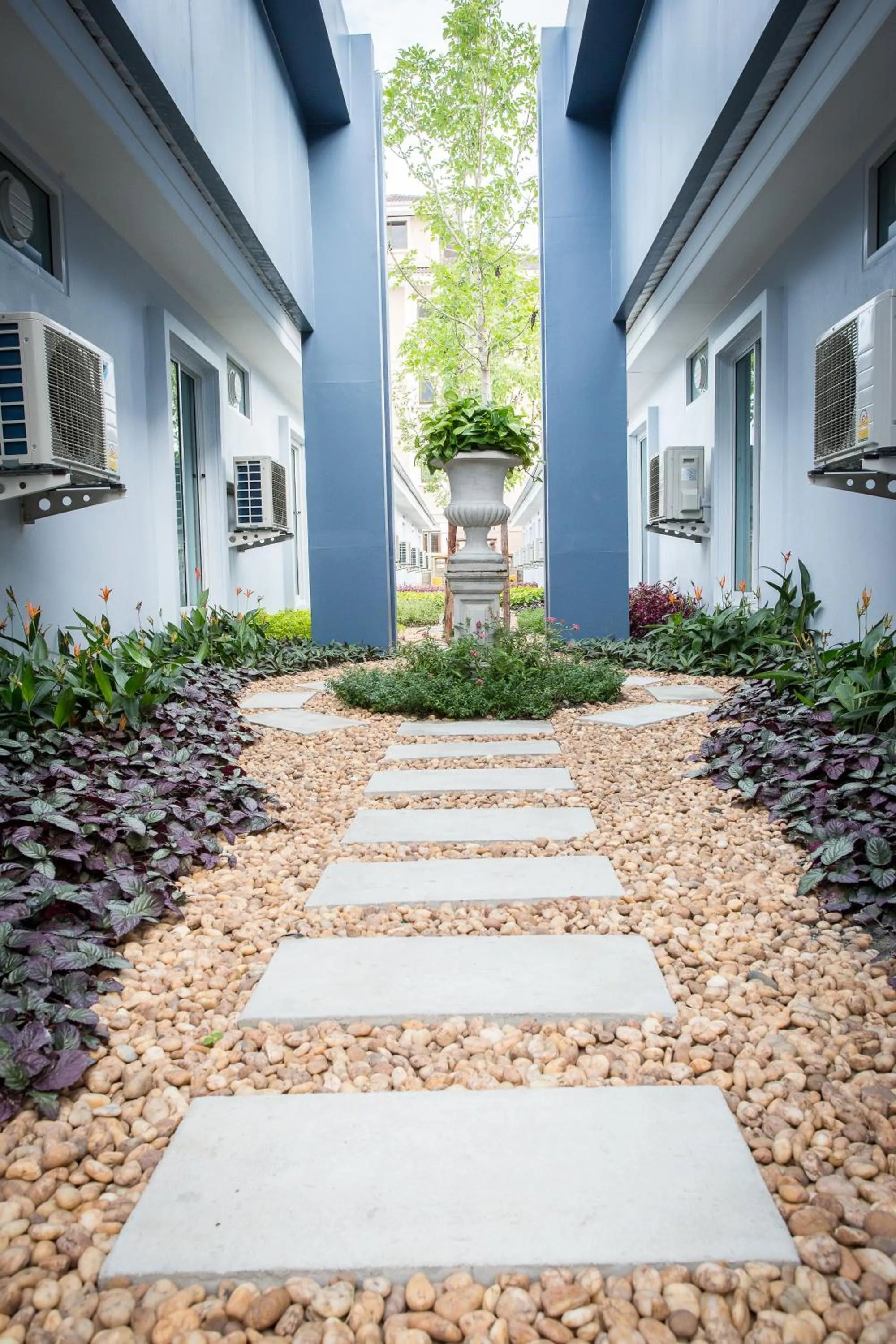 Garden view in Pongsakorn Boutique Resort