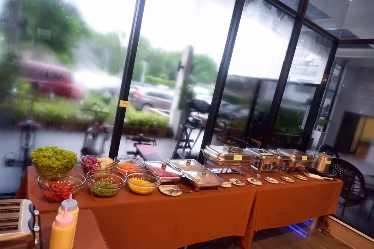 Buffet breakfast in Pongsakorn Boutique Resort