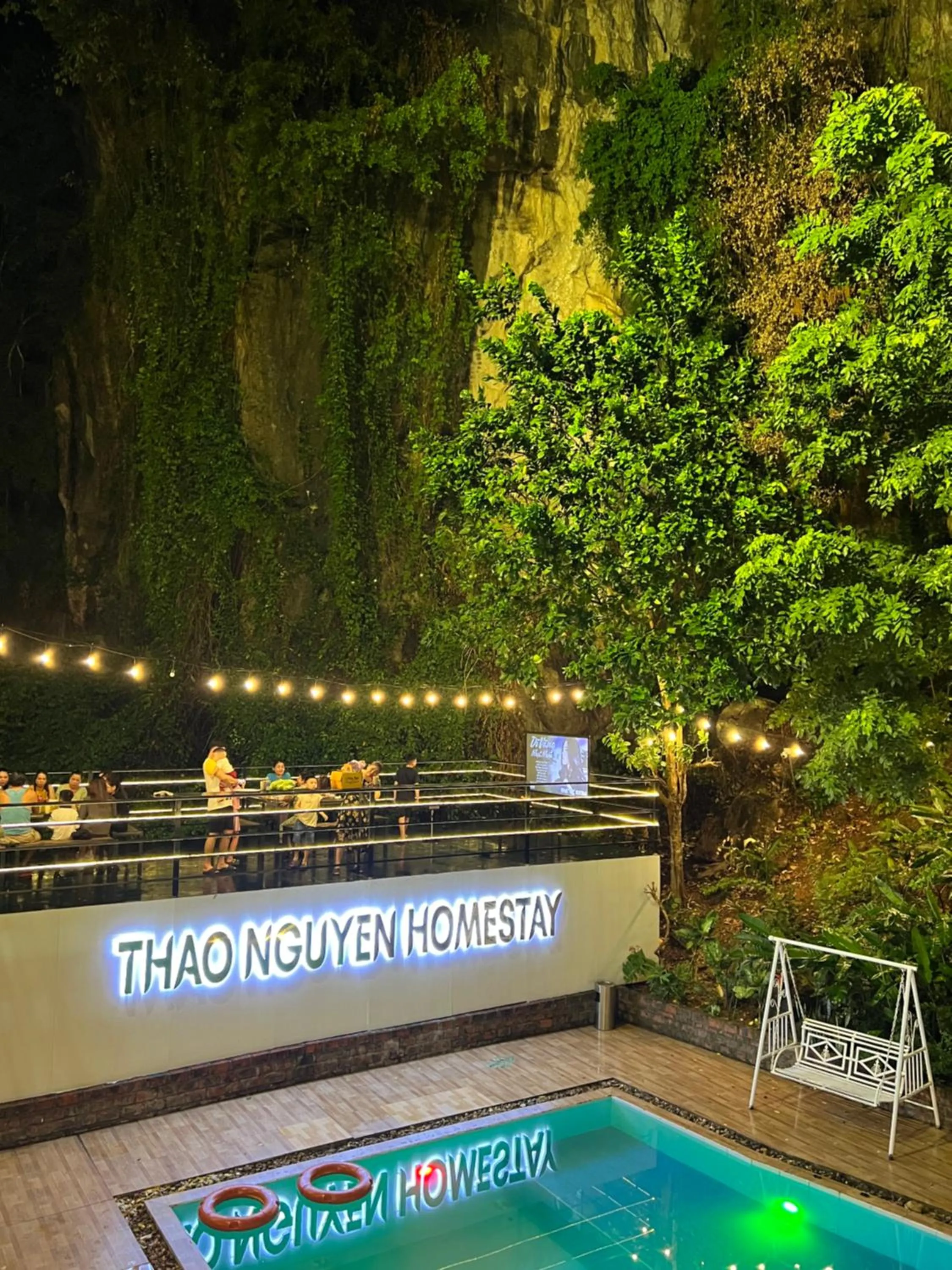 Pool view in Thao Nguyen Homestay