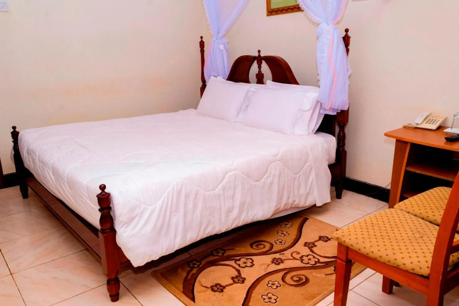 Bed in Kijungu Hill Hotel Hoima