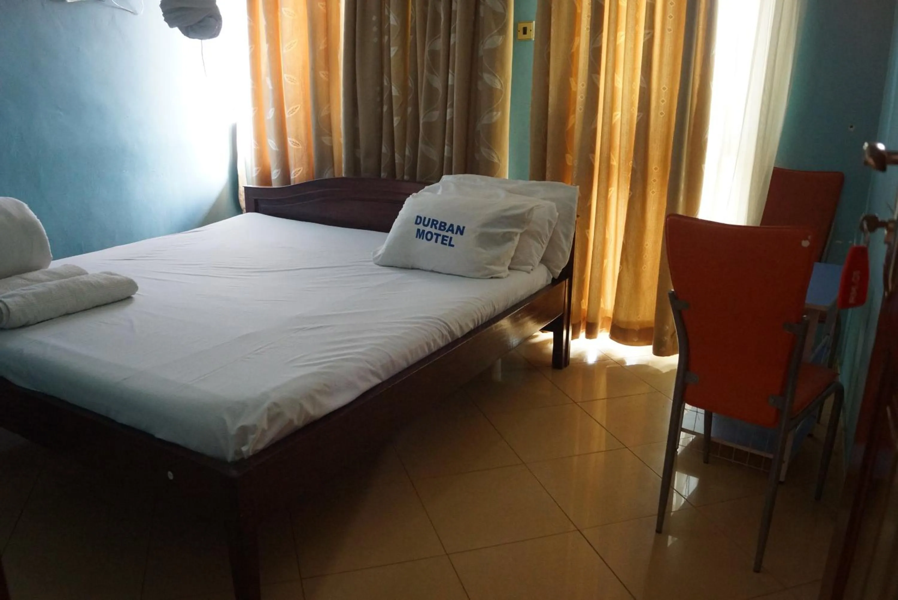 Bed in Durban Motel Najjanankumbi Kampala