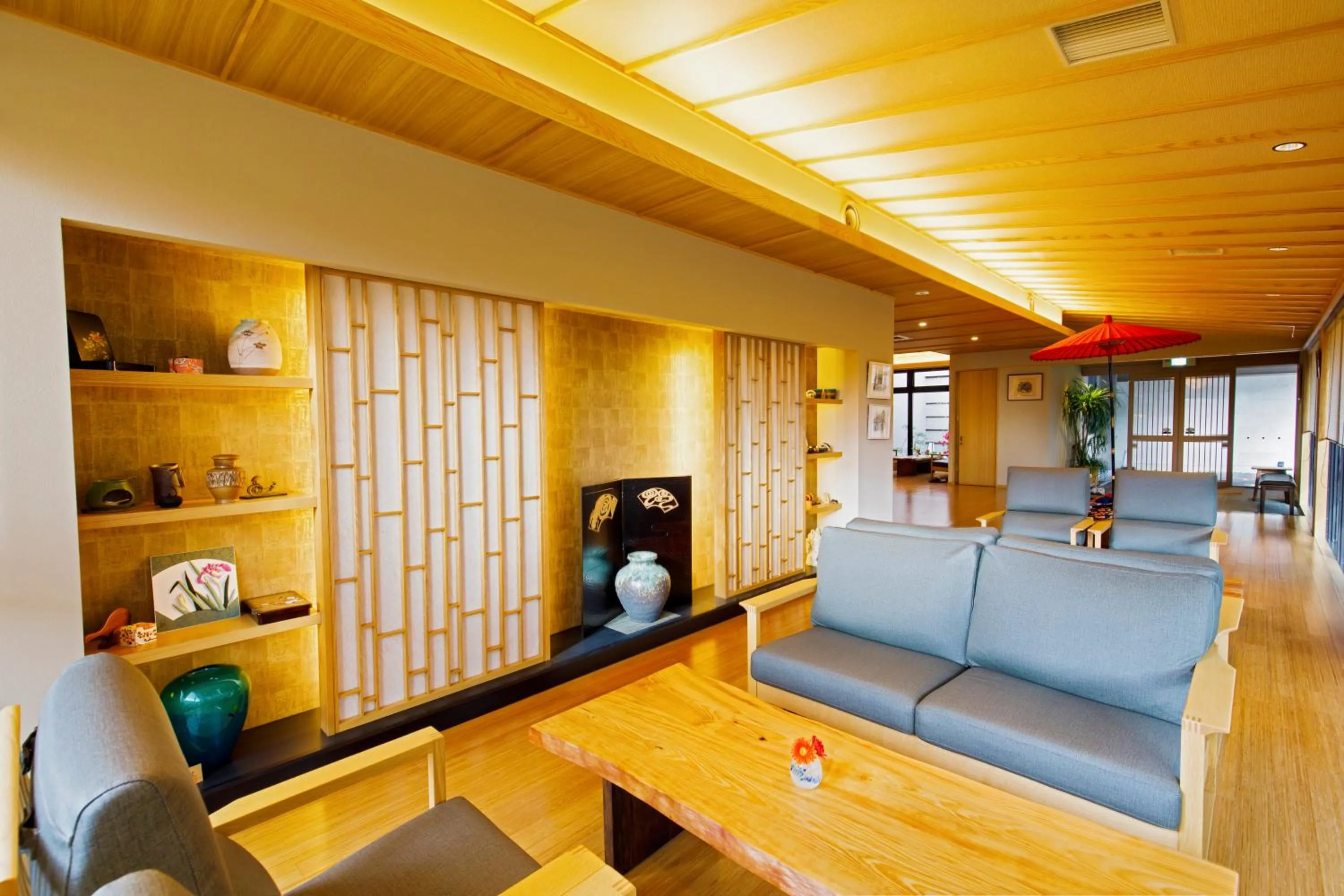 Lobby or reception in Umino Ryotei Okinawa Nakamasou