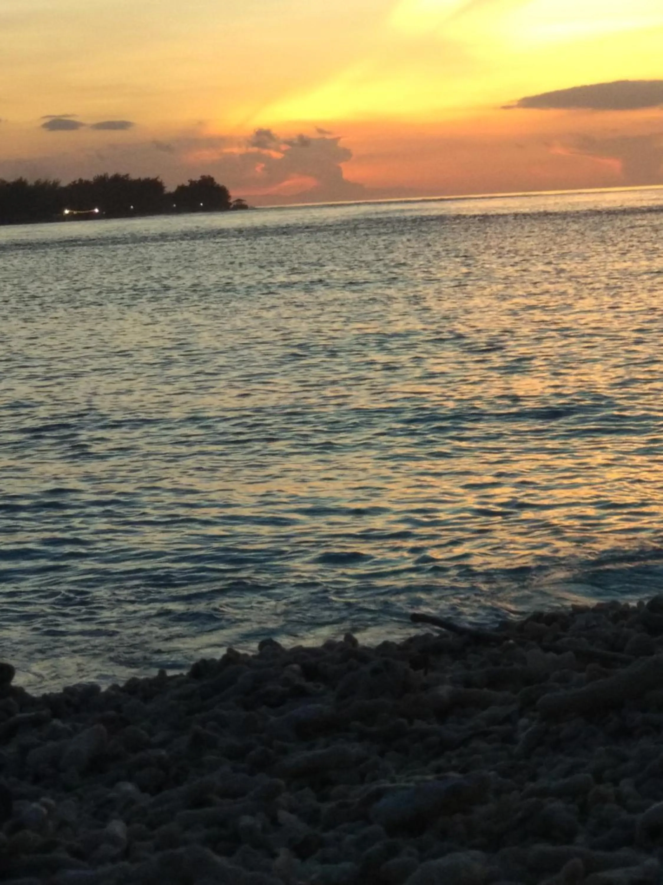 Sunset in Cnunk Bungalow