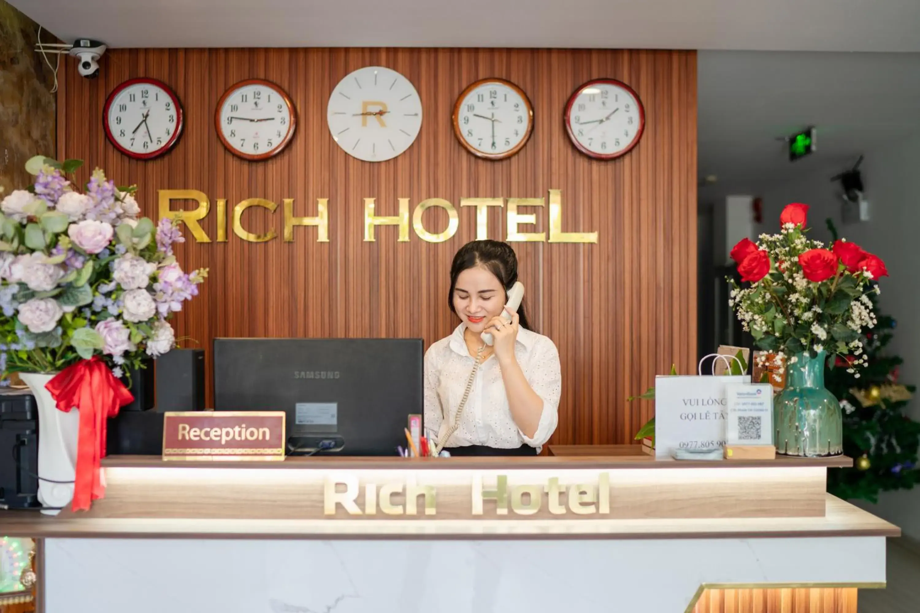 Lobby or reception in Rich Hotel Lobby or reception in Rich Hotel
