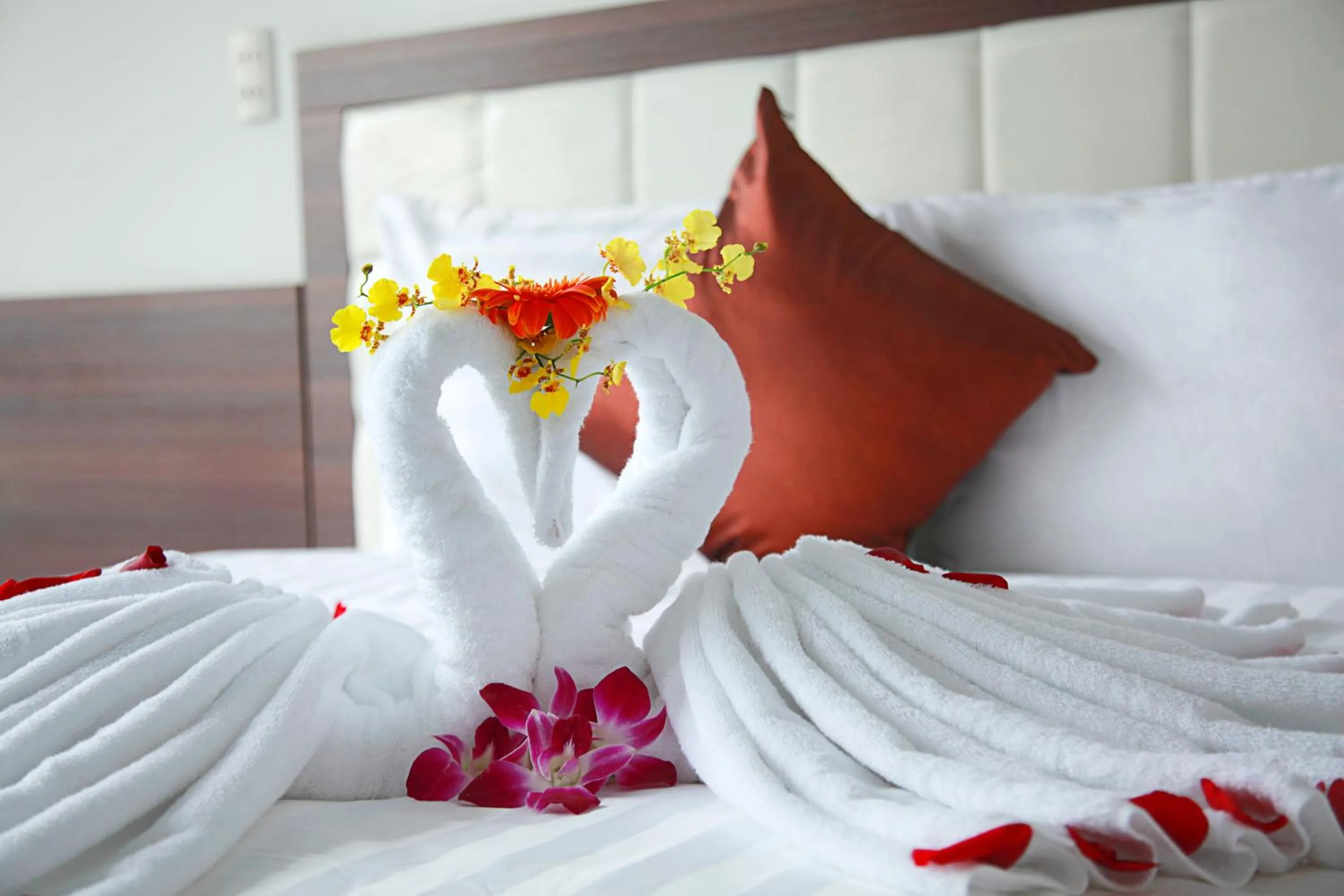 Bedroom, Bed in Rich Hotel