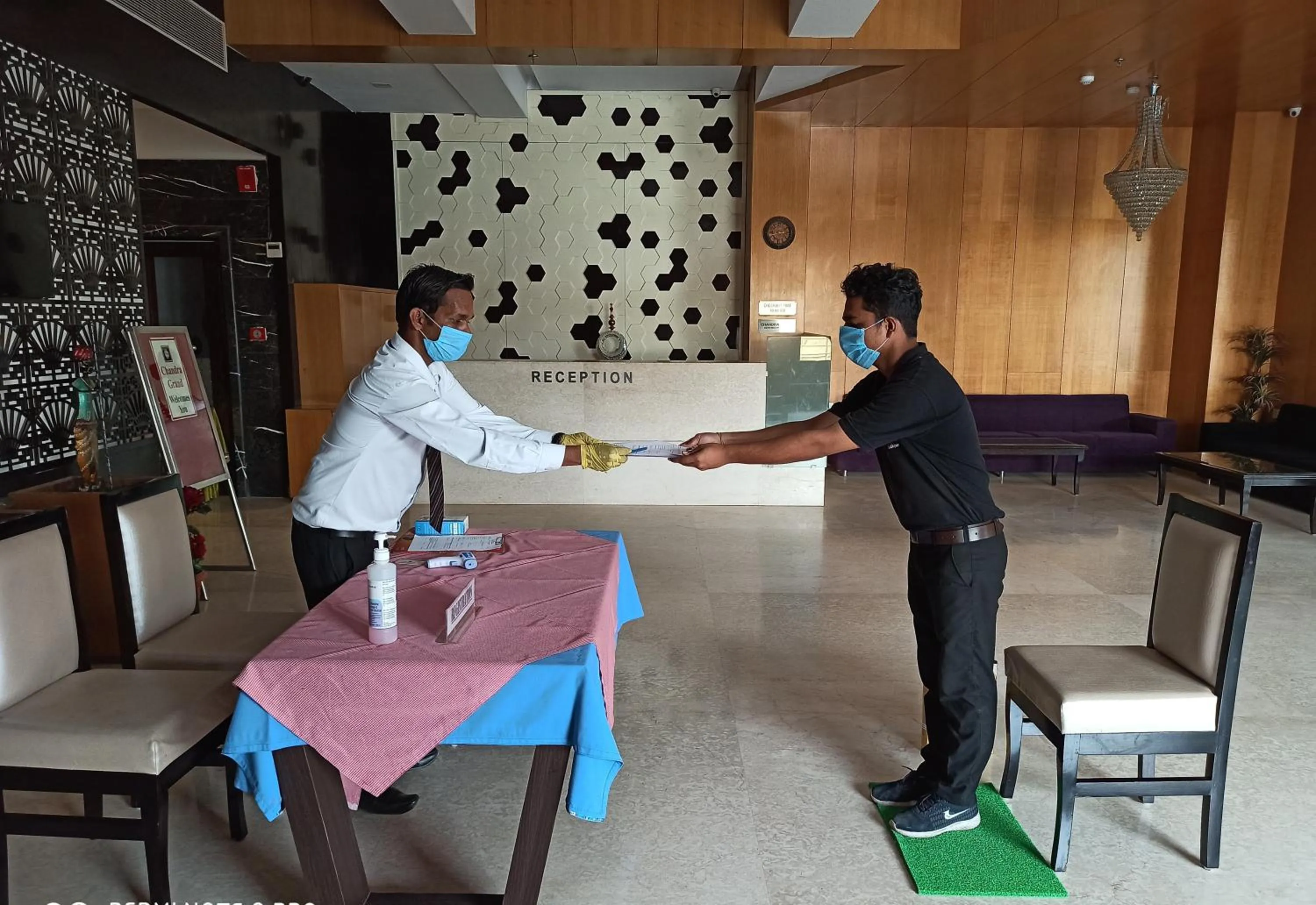 Staff in Chandra Grand