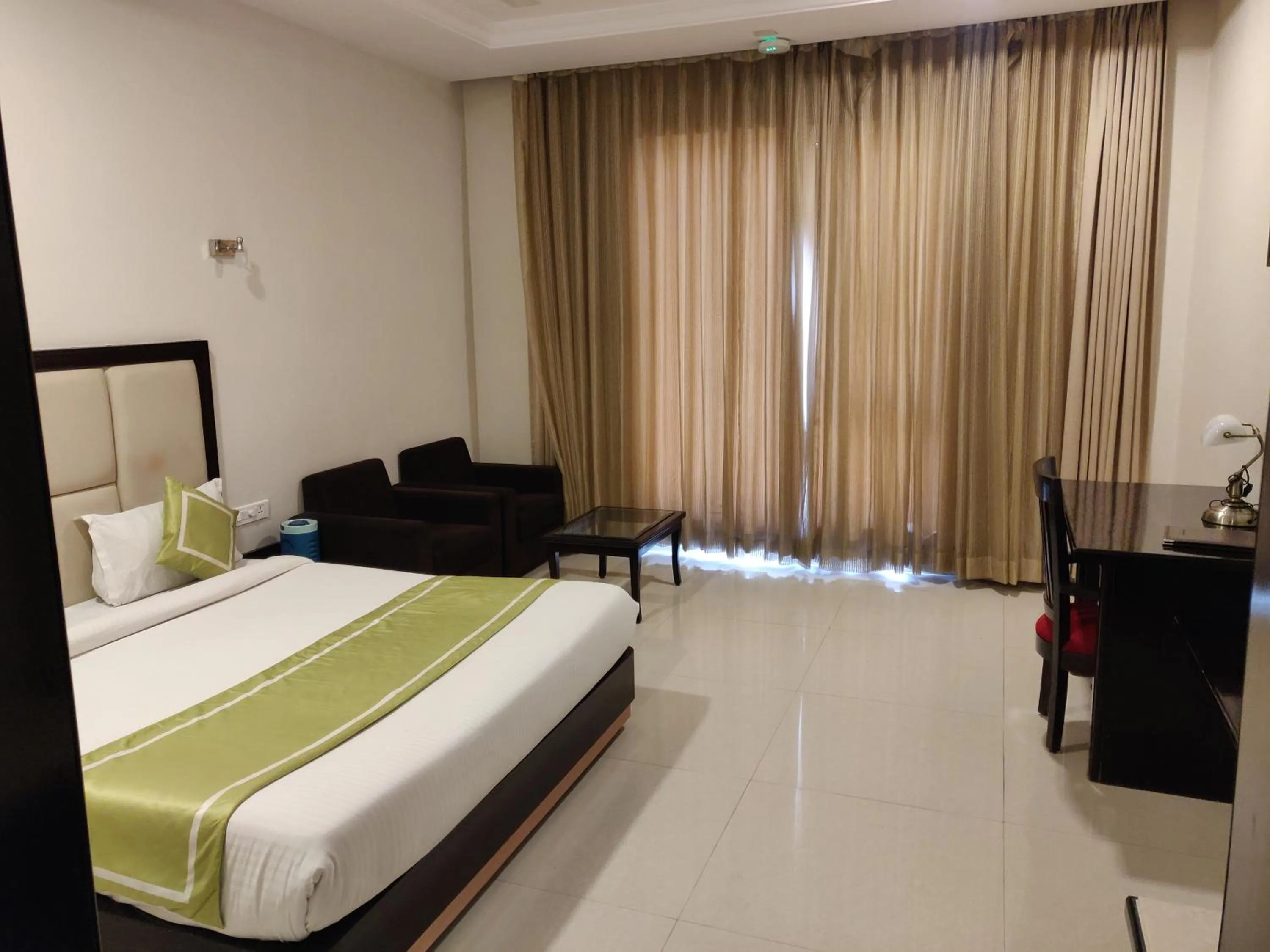 Bed in Chandra Grand