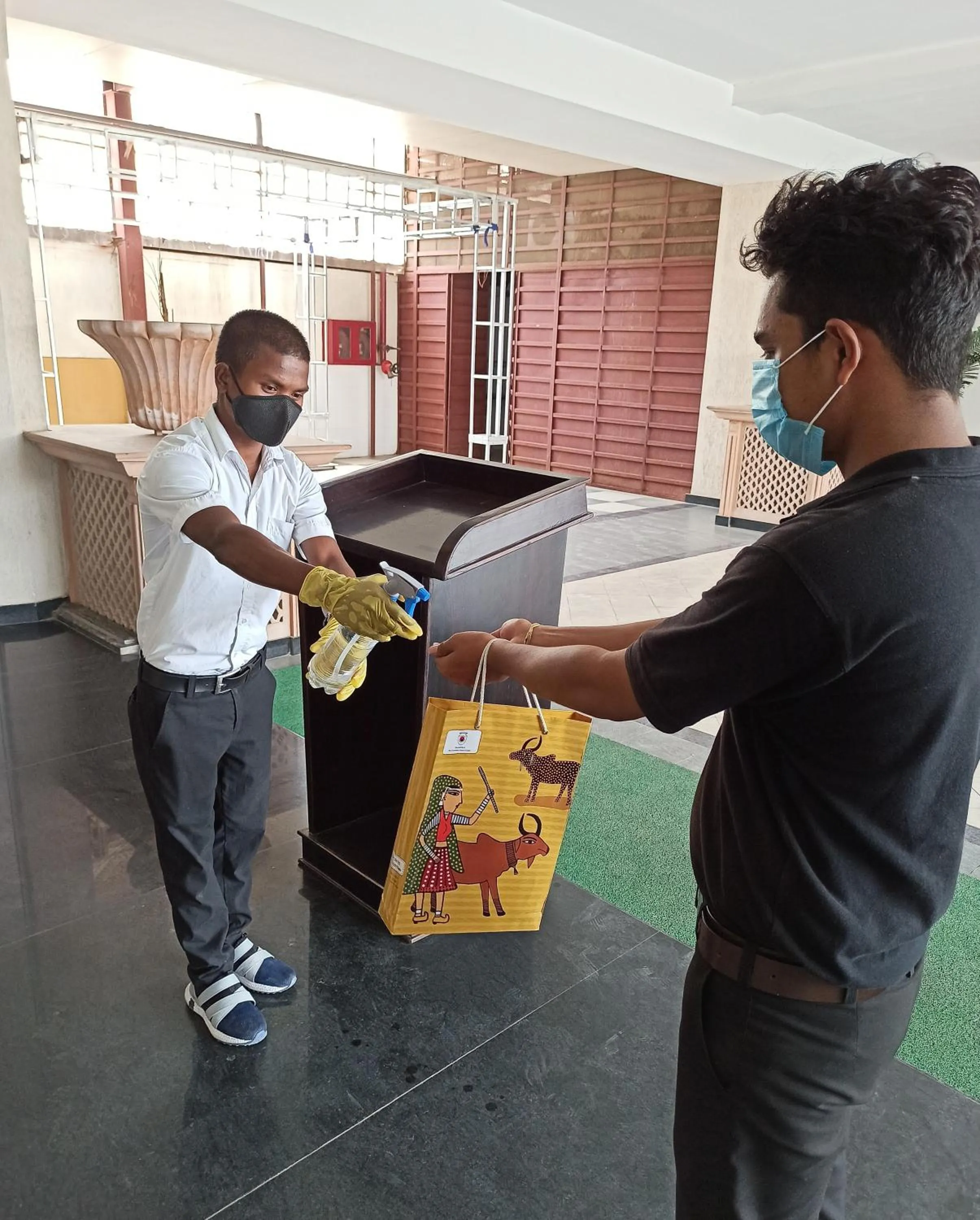 Staff in Chandra Grand