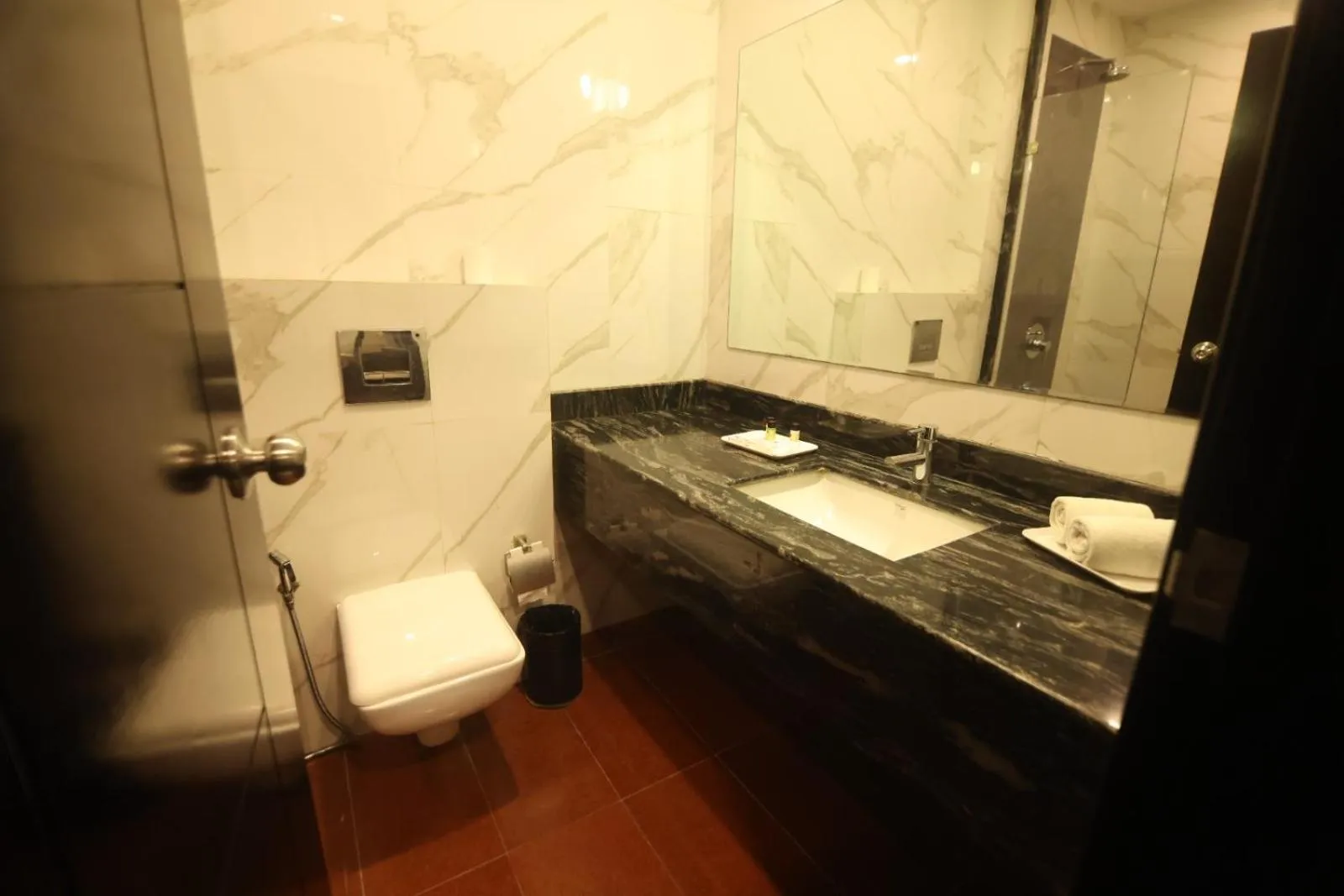 Toilet in Chandra Grand