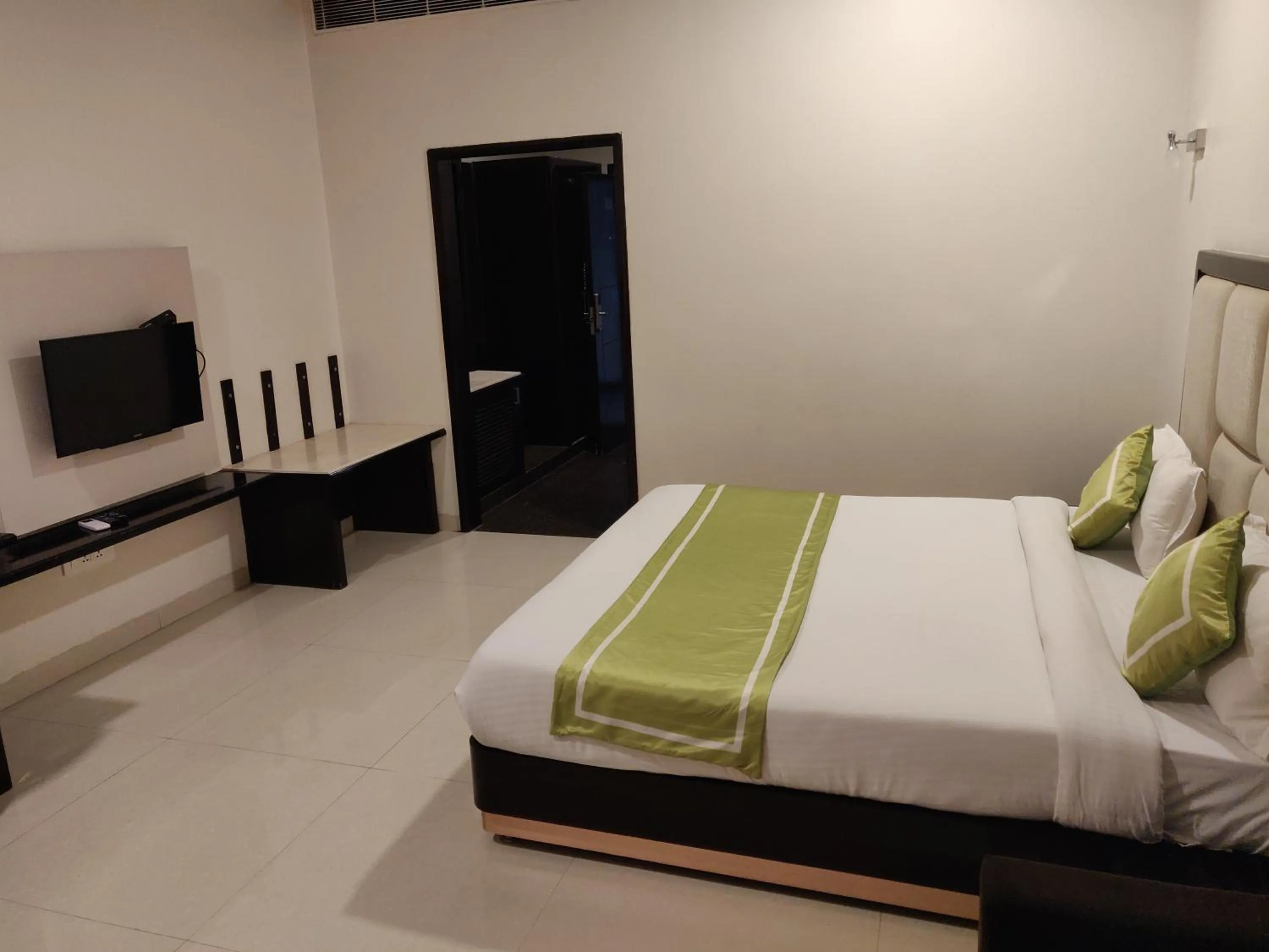 Bed in Chandra Grand