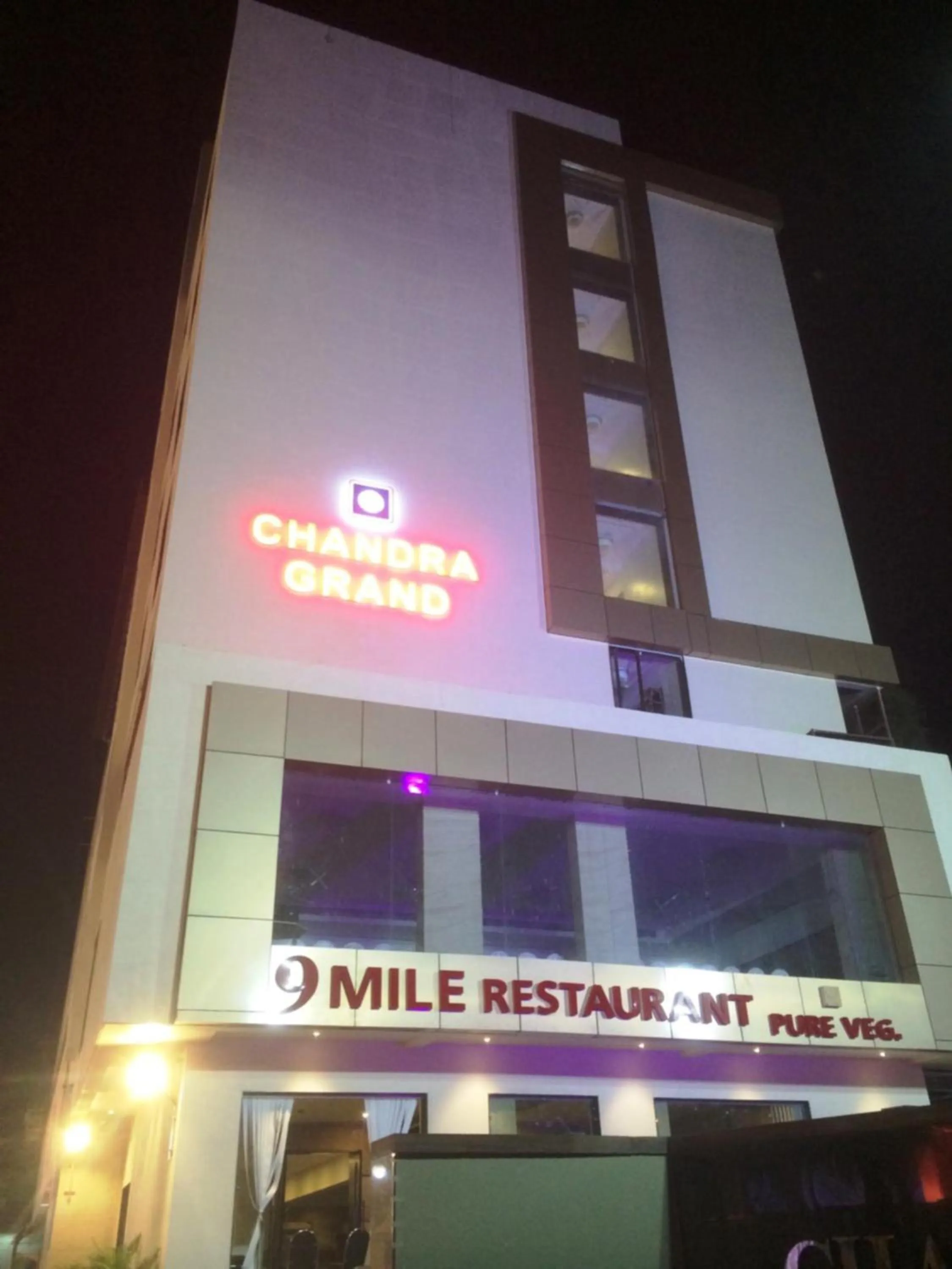 Facade/entrance in Chandra Grand