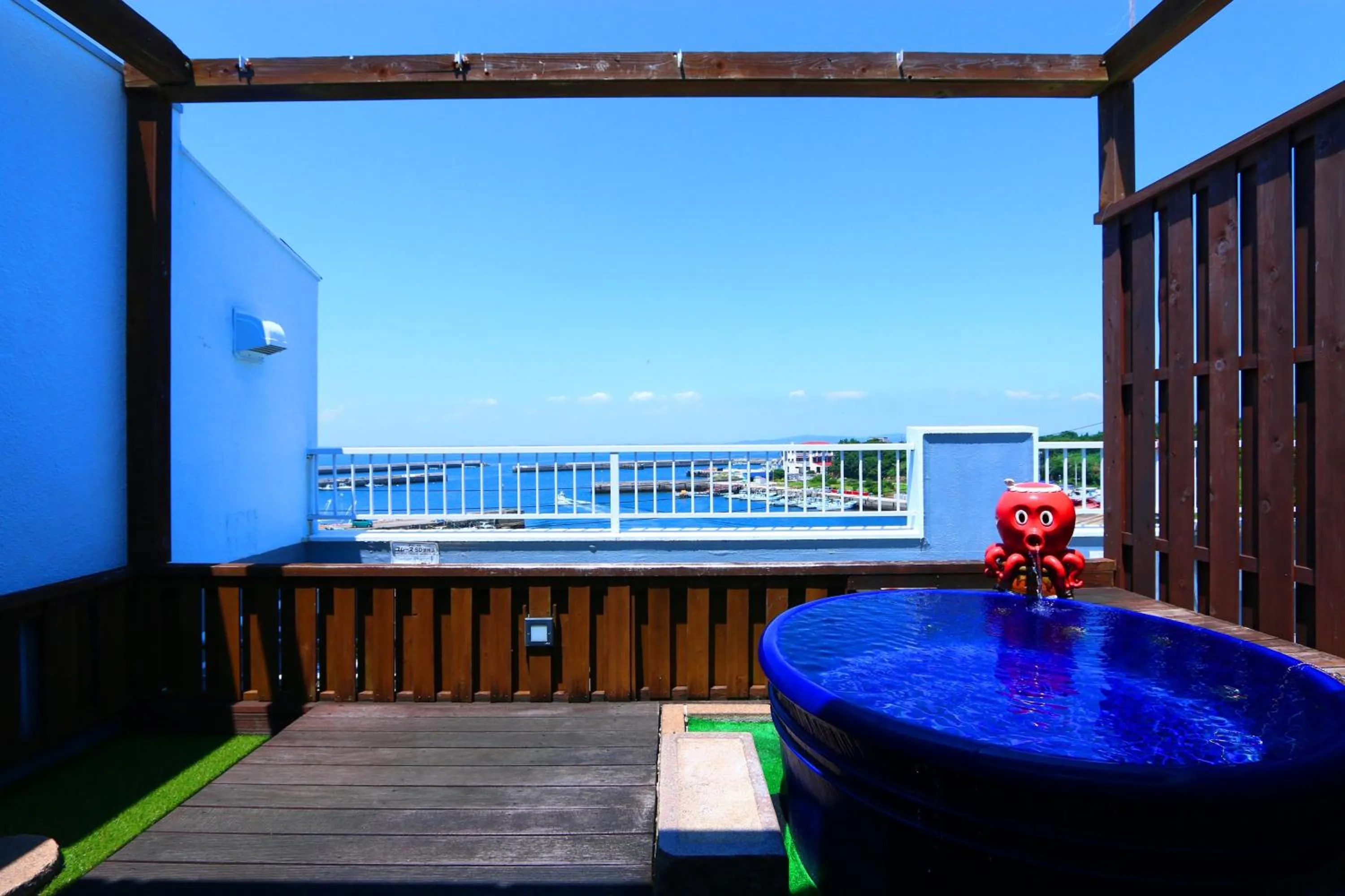 Open Air Bath in Hotel Seikaisou