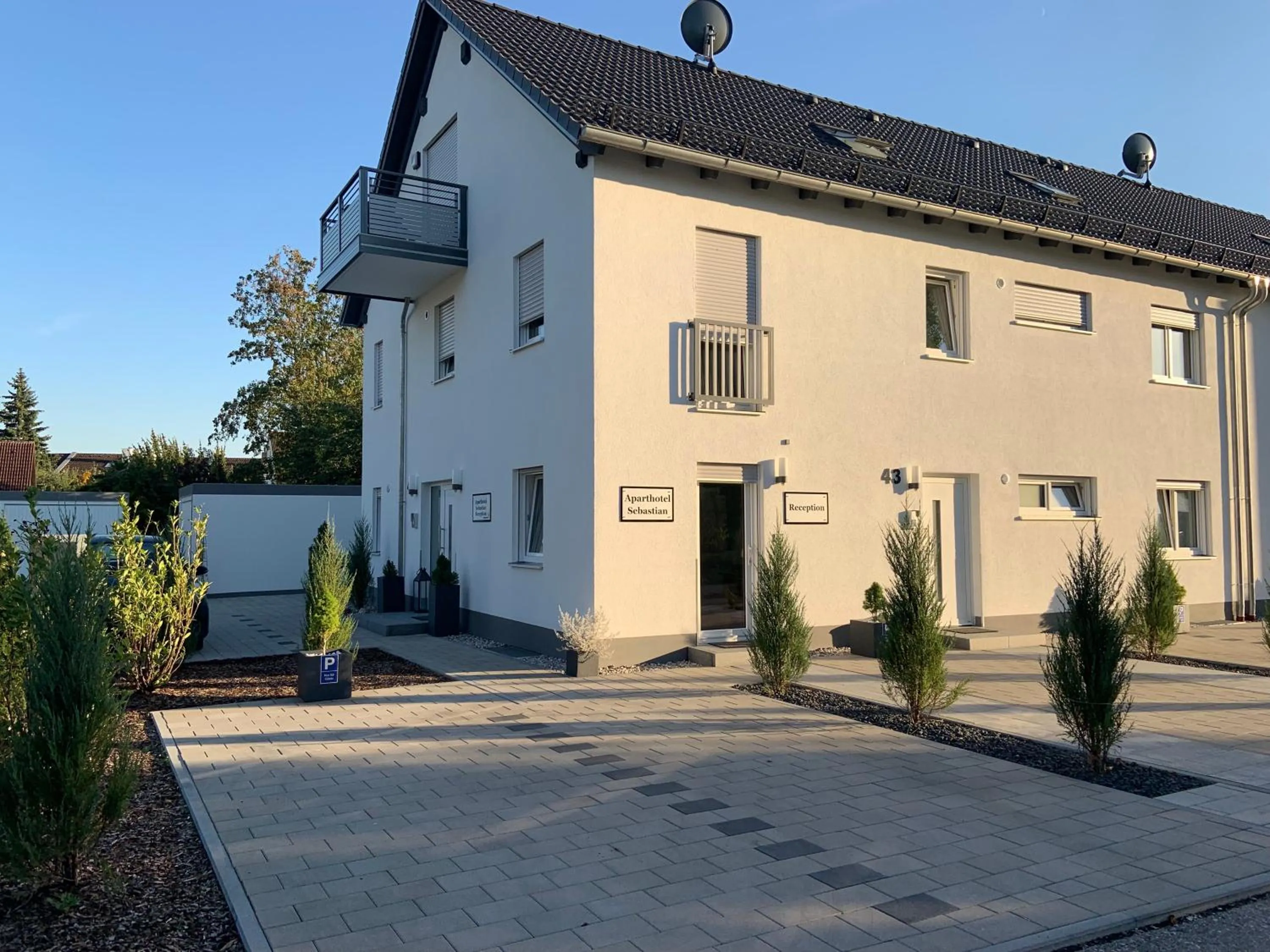 Property building in Aparthotel Sebastian