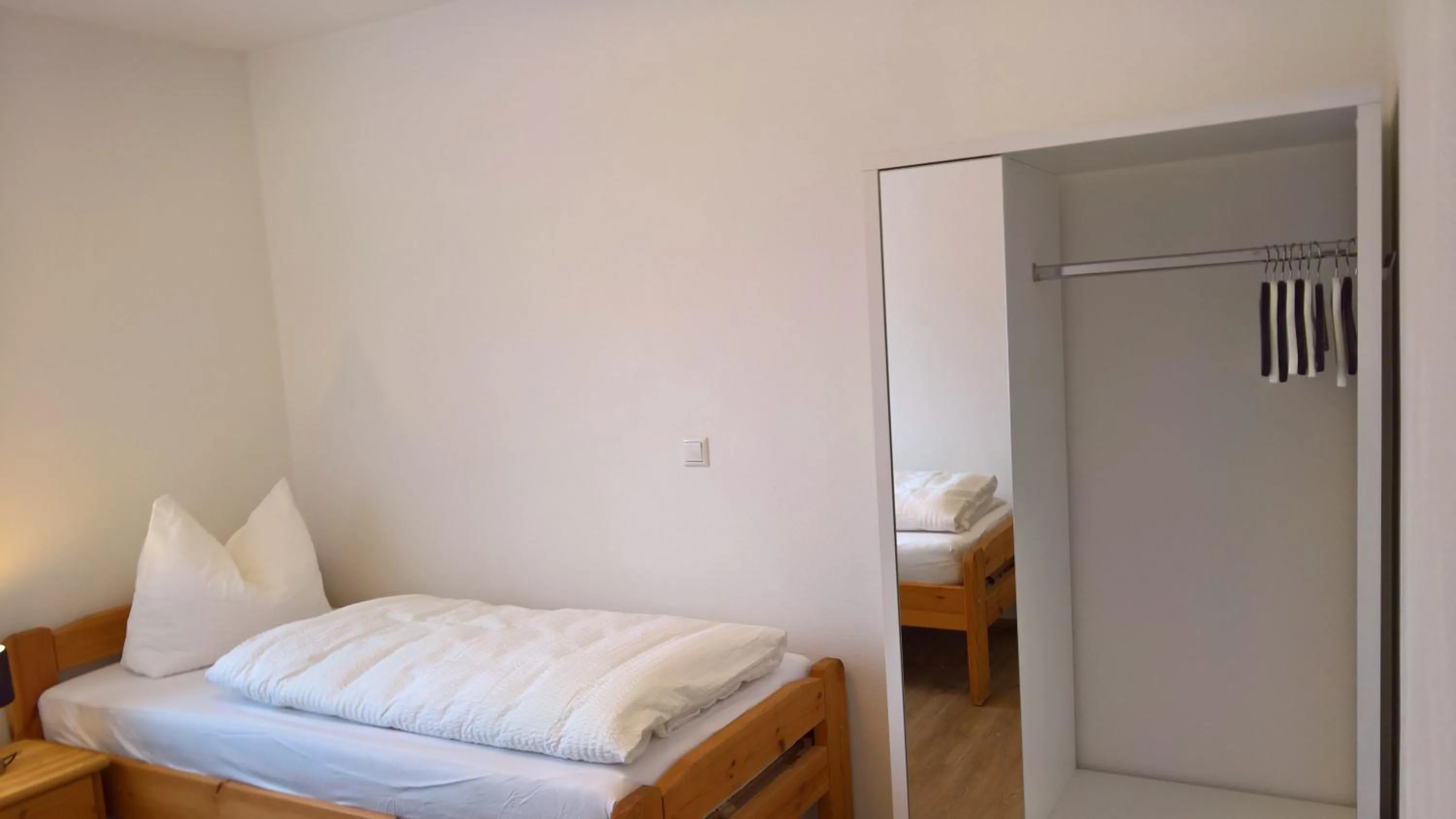 Bed in Aparthotel Sebastian