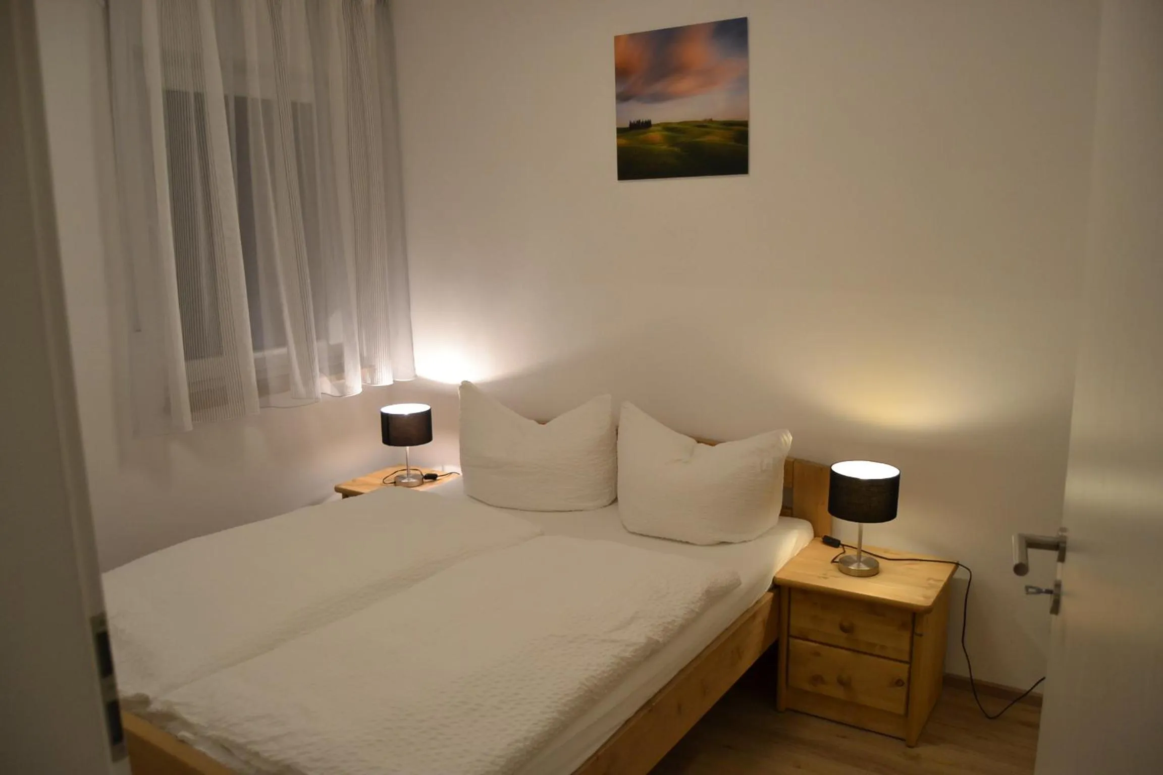 Bed in Aparthotel Sebastian