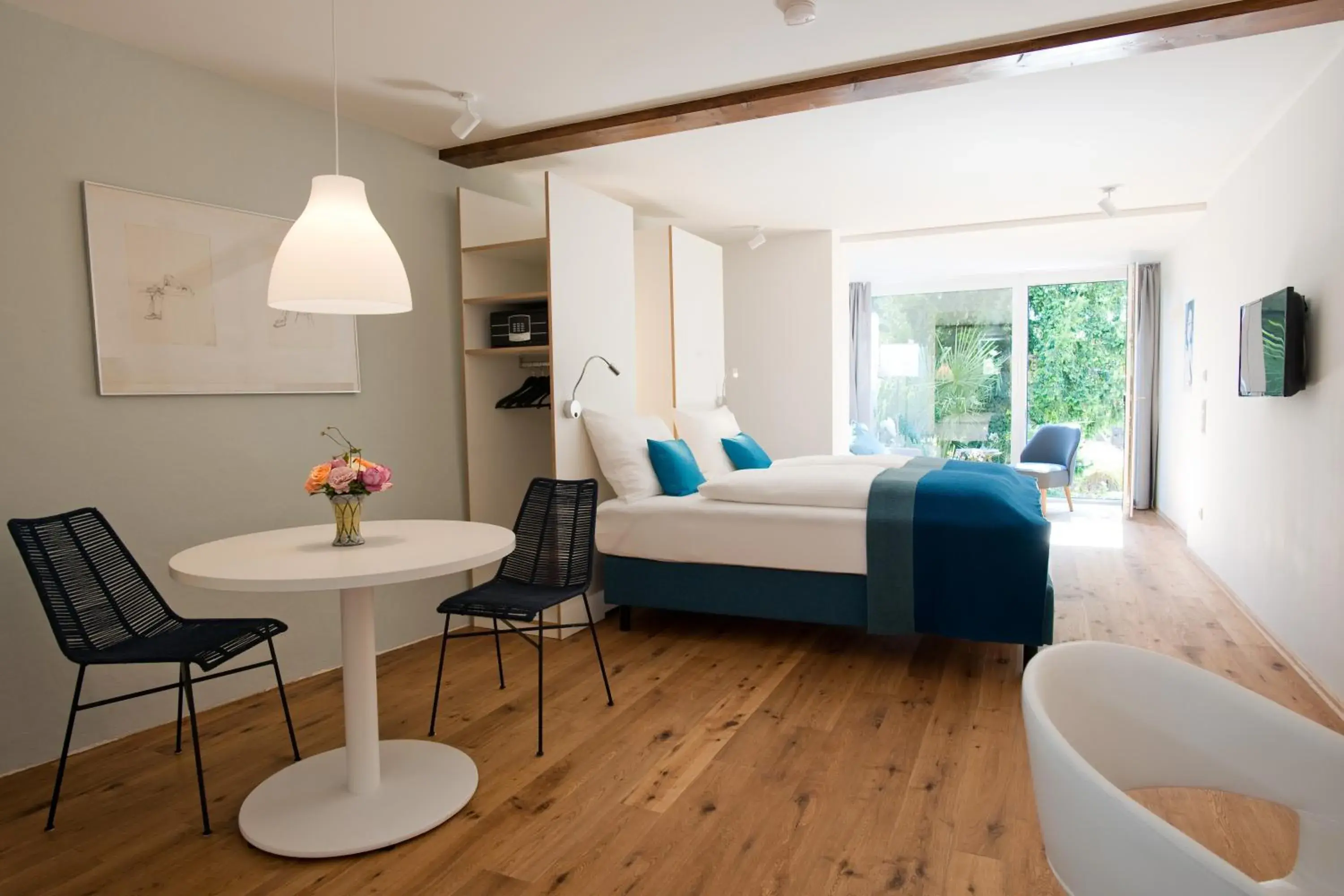 Apartment Blaupause with Garden View - single occupancy in 1463 Apartmenthaus Apartment Blaupause with Garden View - single occupancy in 1463 Apartmenthaus