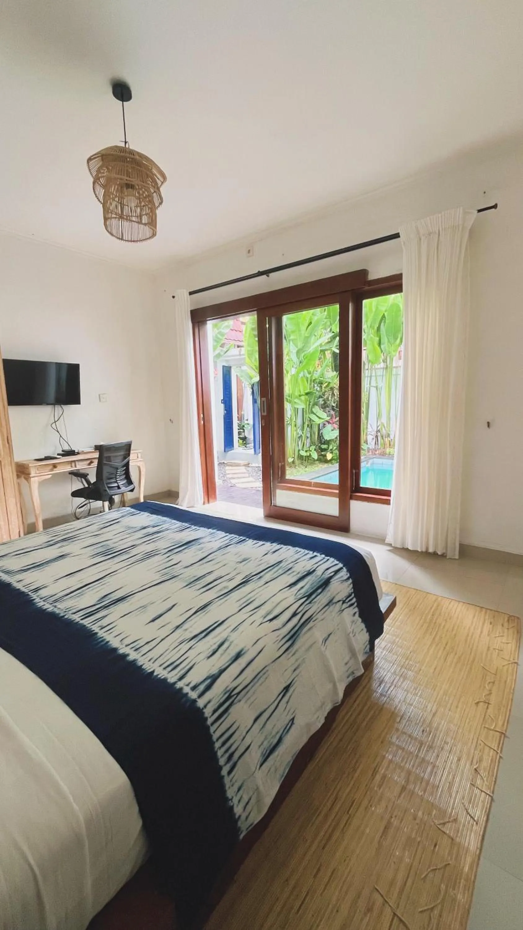 Bed in ThanTha Ubud Villa