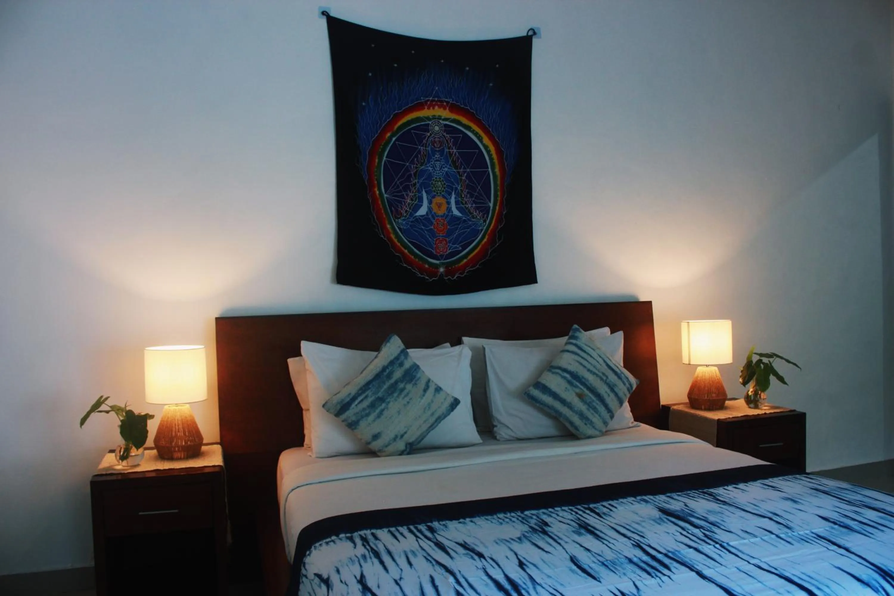 Bed in ThanTha Ubud Villa