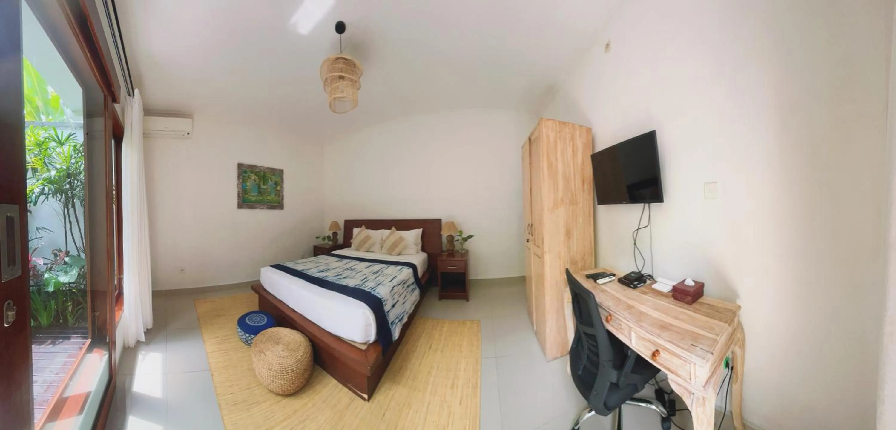 Bed in ThanTha Ubud Villa