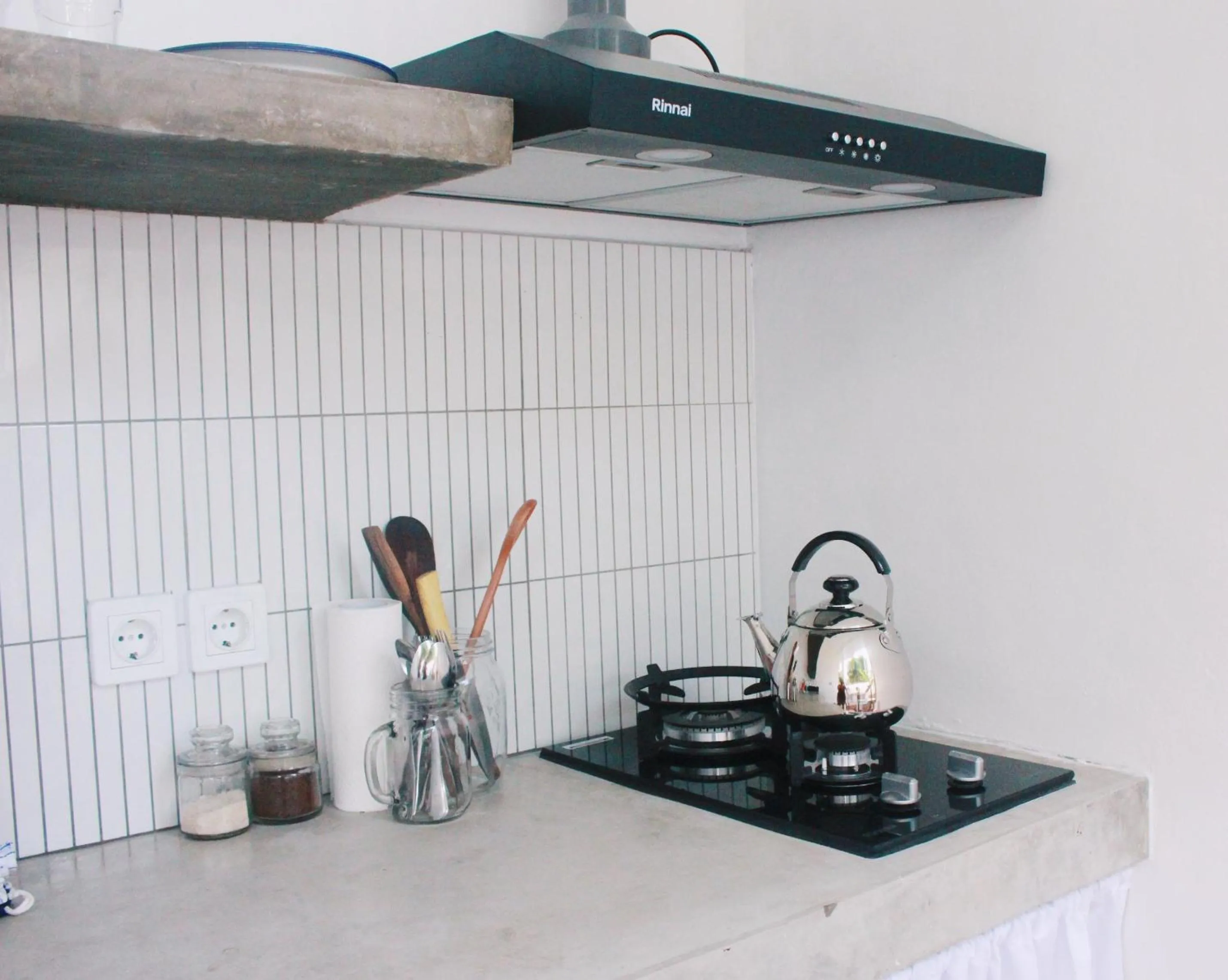 Kitchen or kitchenette in ThanTha Ubud Villa