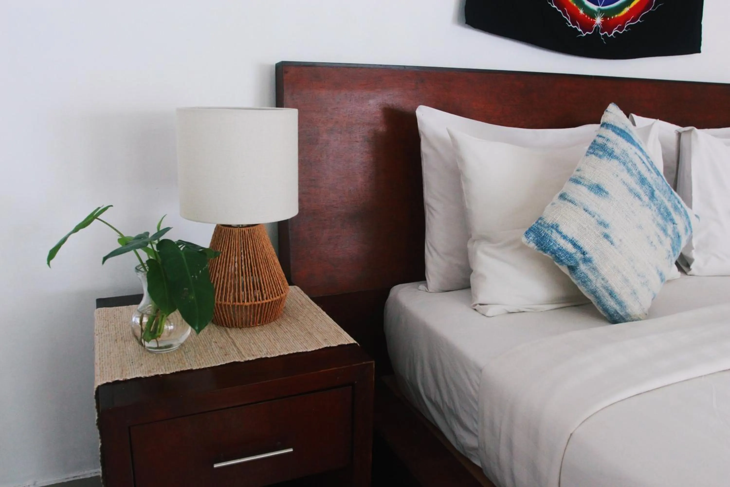 Bed in ThanTha Ubud Villa