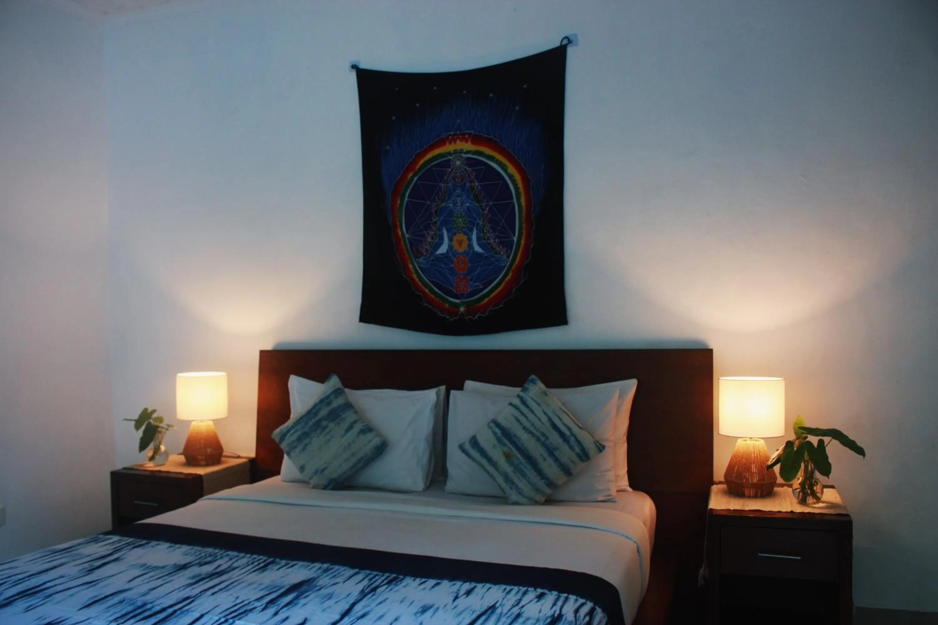 Bed in ThanTha Ubud Villa