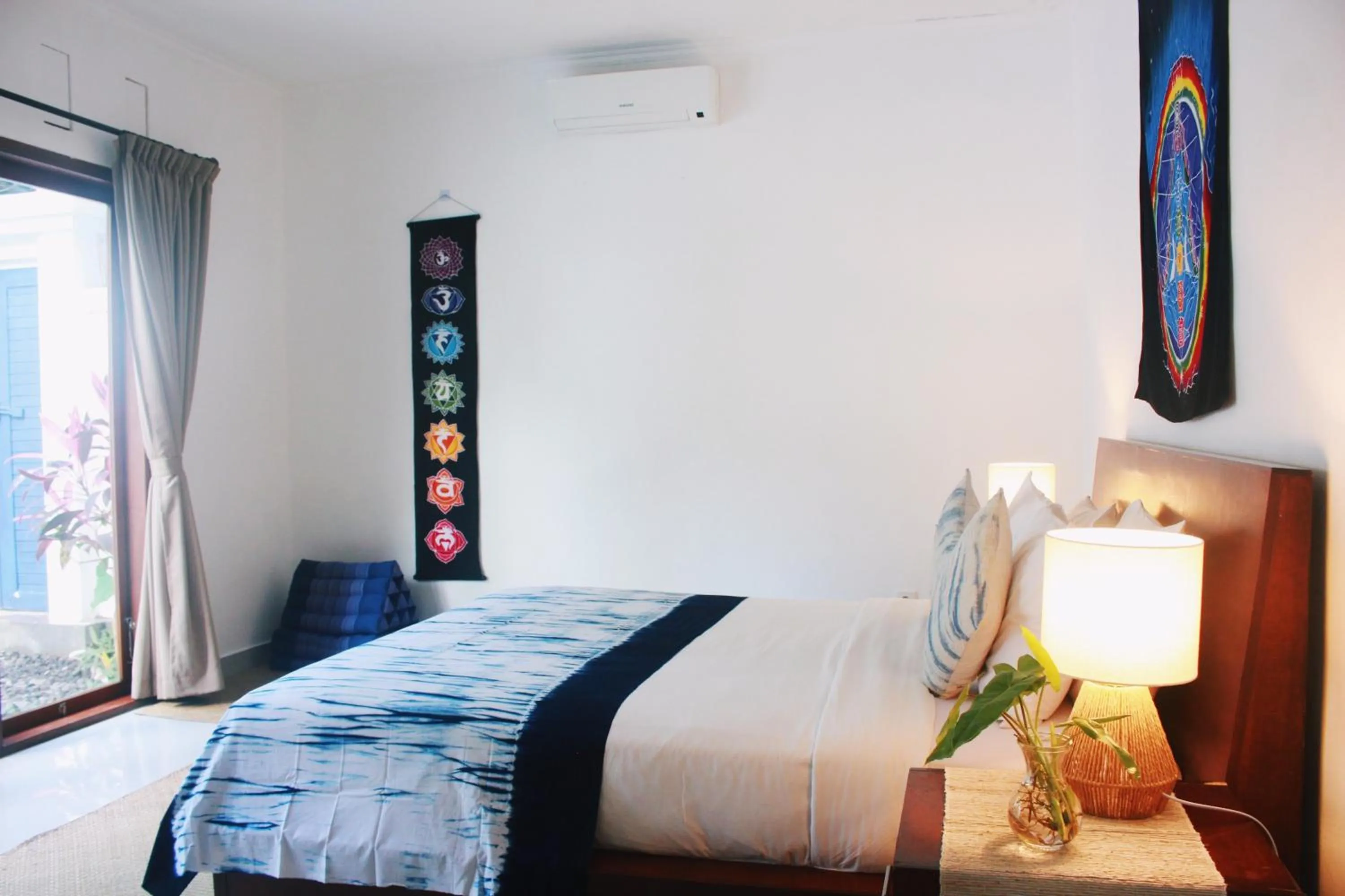 Bed in ThanTha Ubud Villa