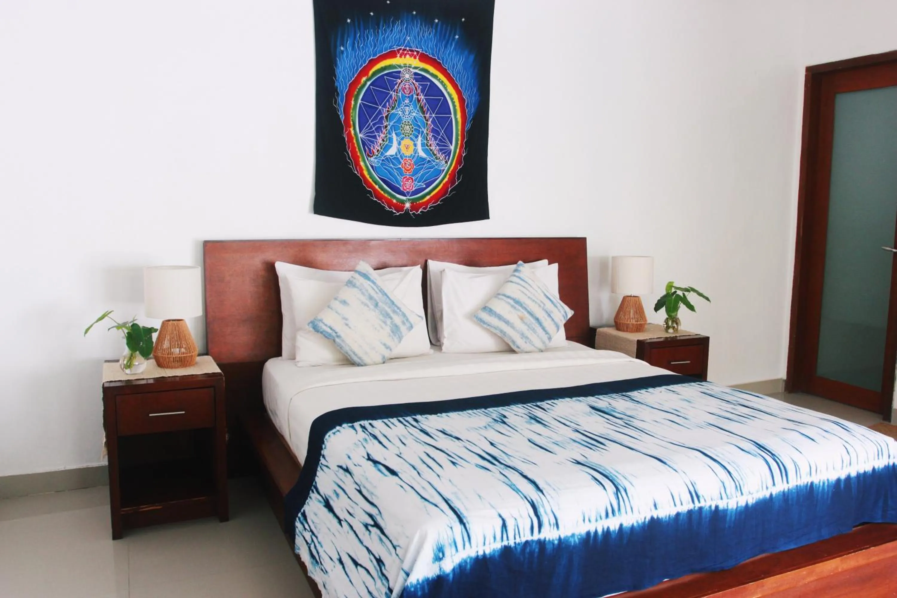 Bed in ThanTha Ubud Villa