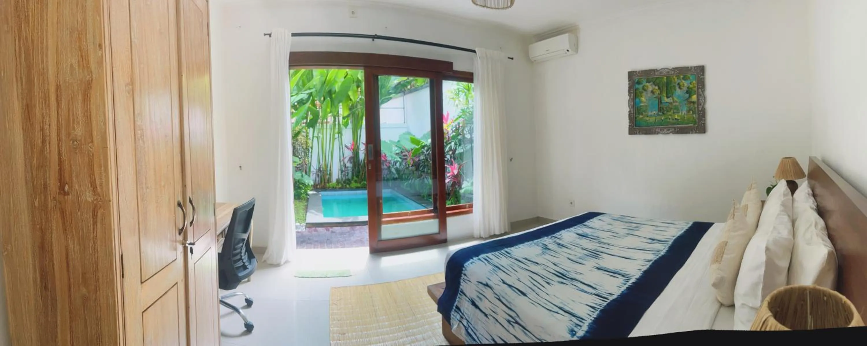 Bed in ThanTha Ubud Villa