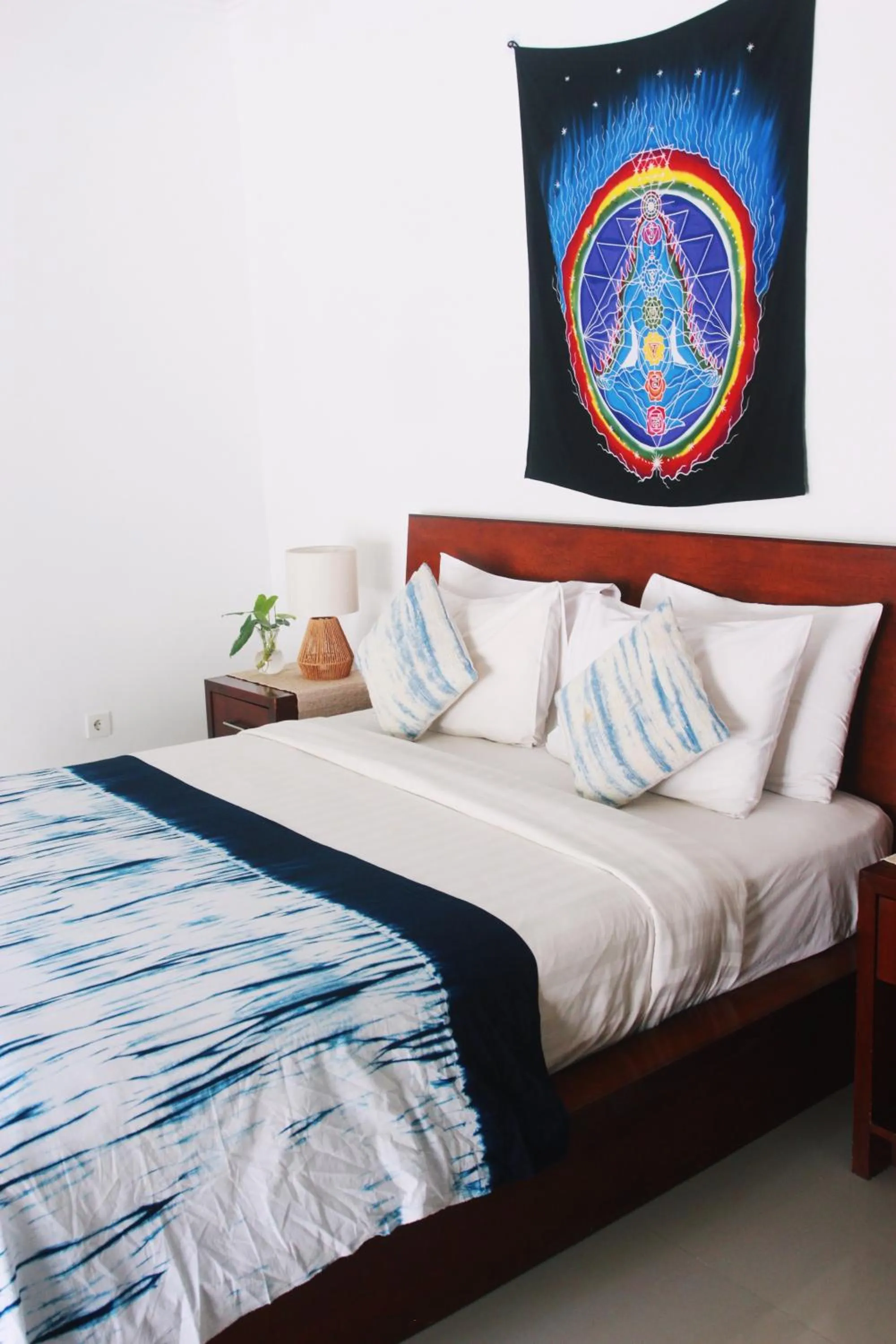 Bed in ThanTha Ubud Villa