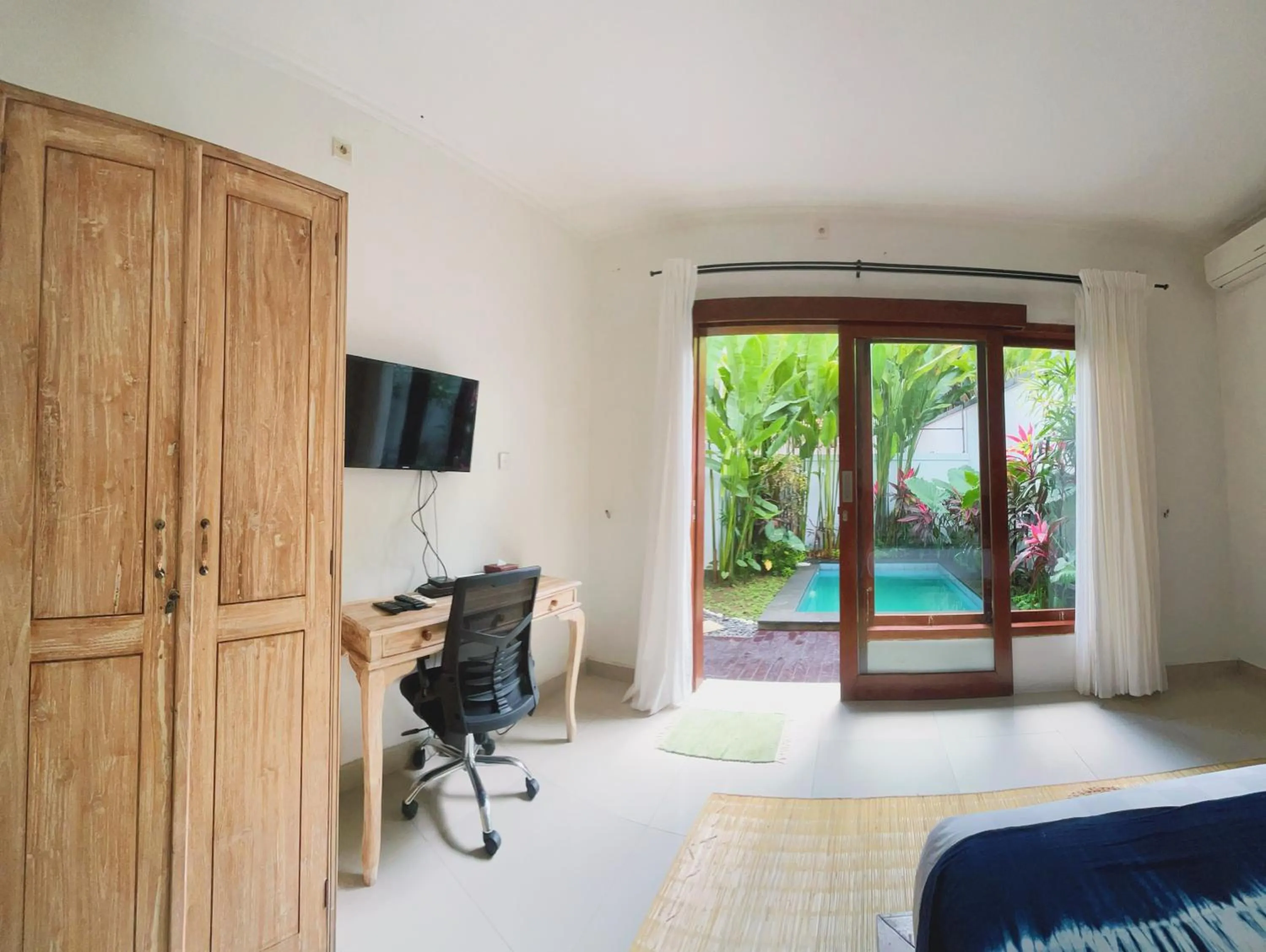 Bed in ThanTha Ubud Villa