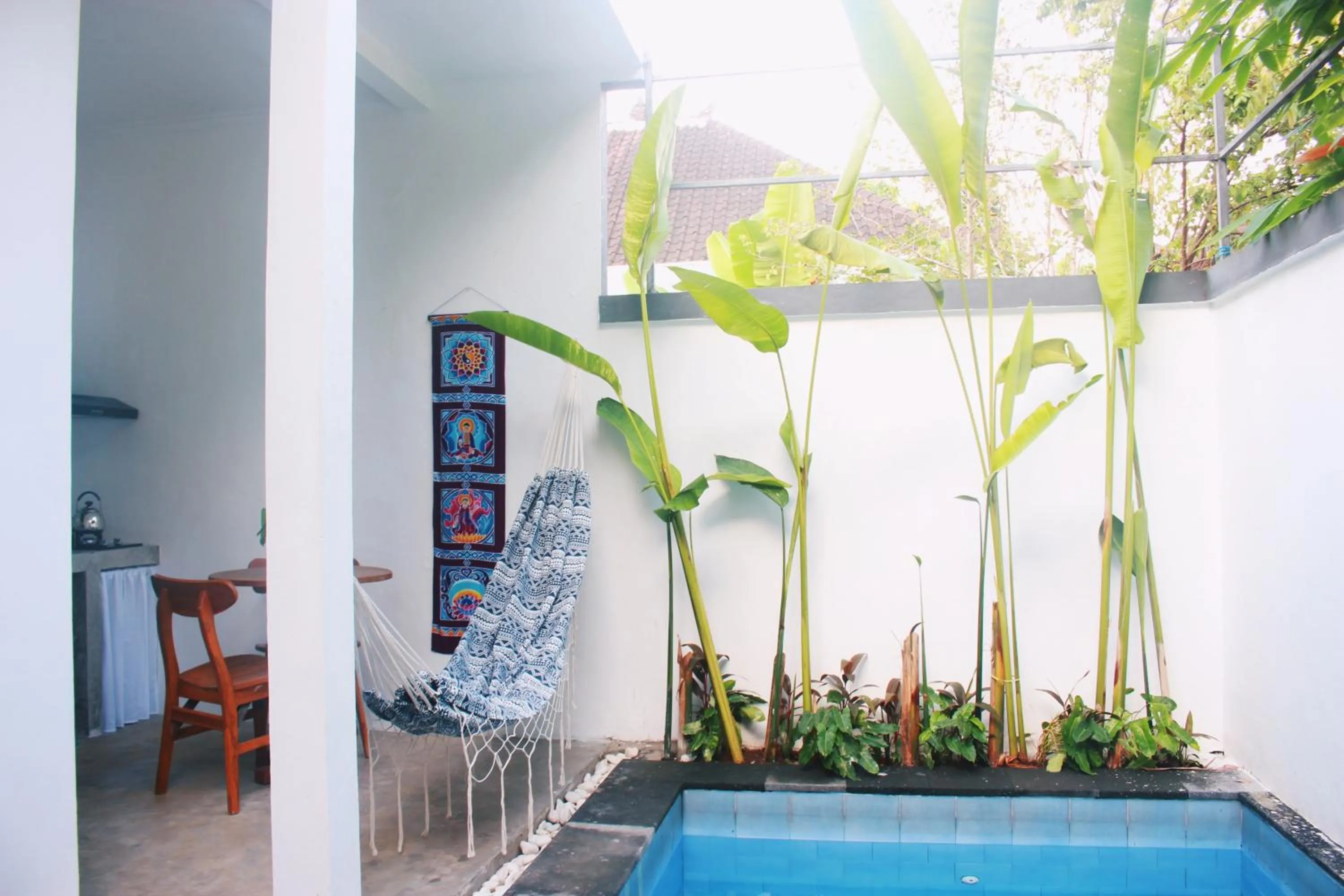 Patio in ThanTha Ubud Villa