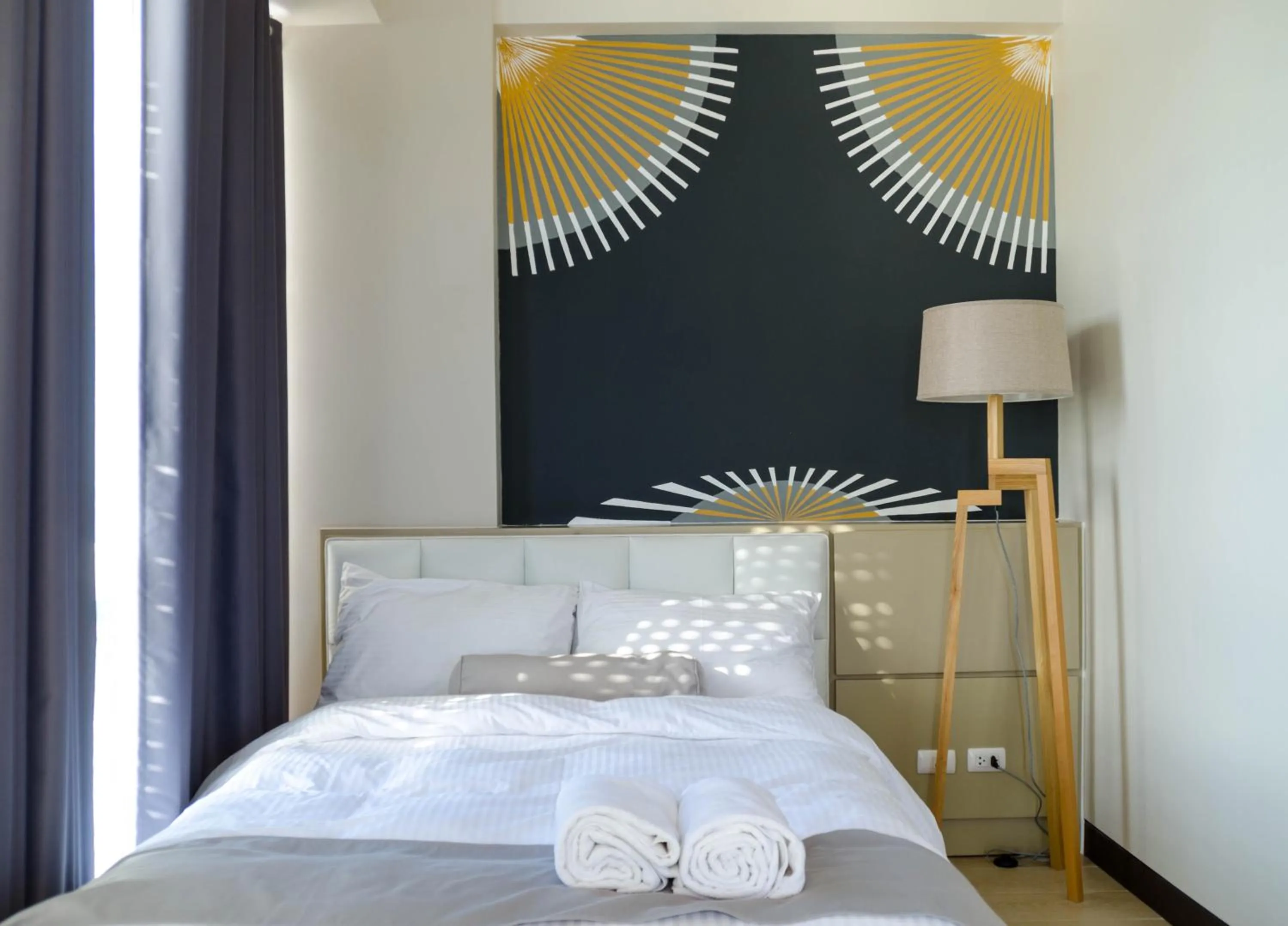 Bed in C Suites at Mactan Newtown