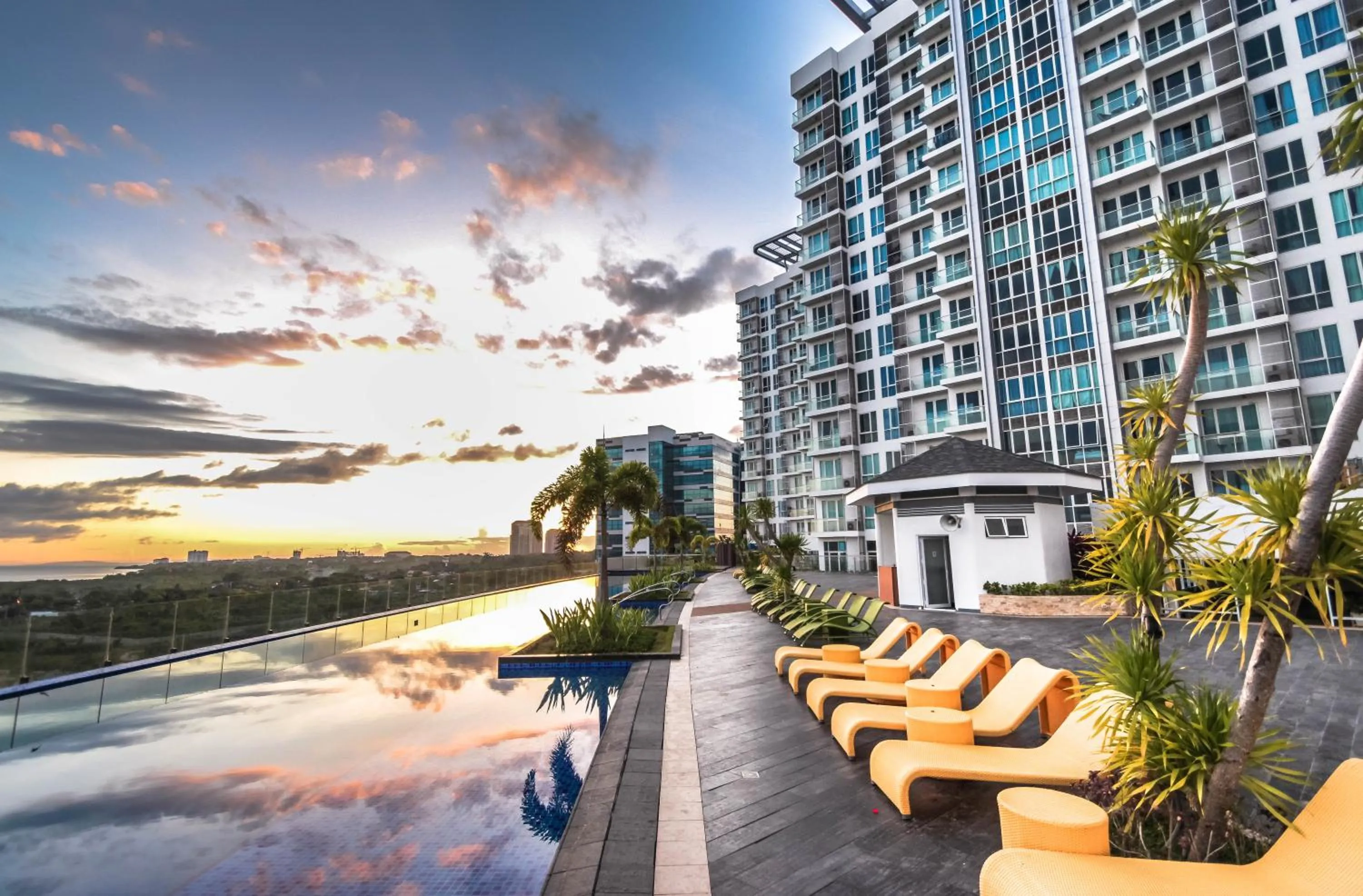 Property building in C Suites at Mactan Newtown