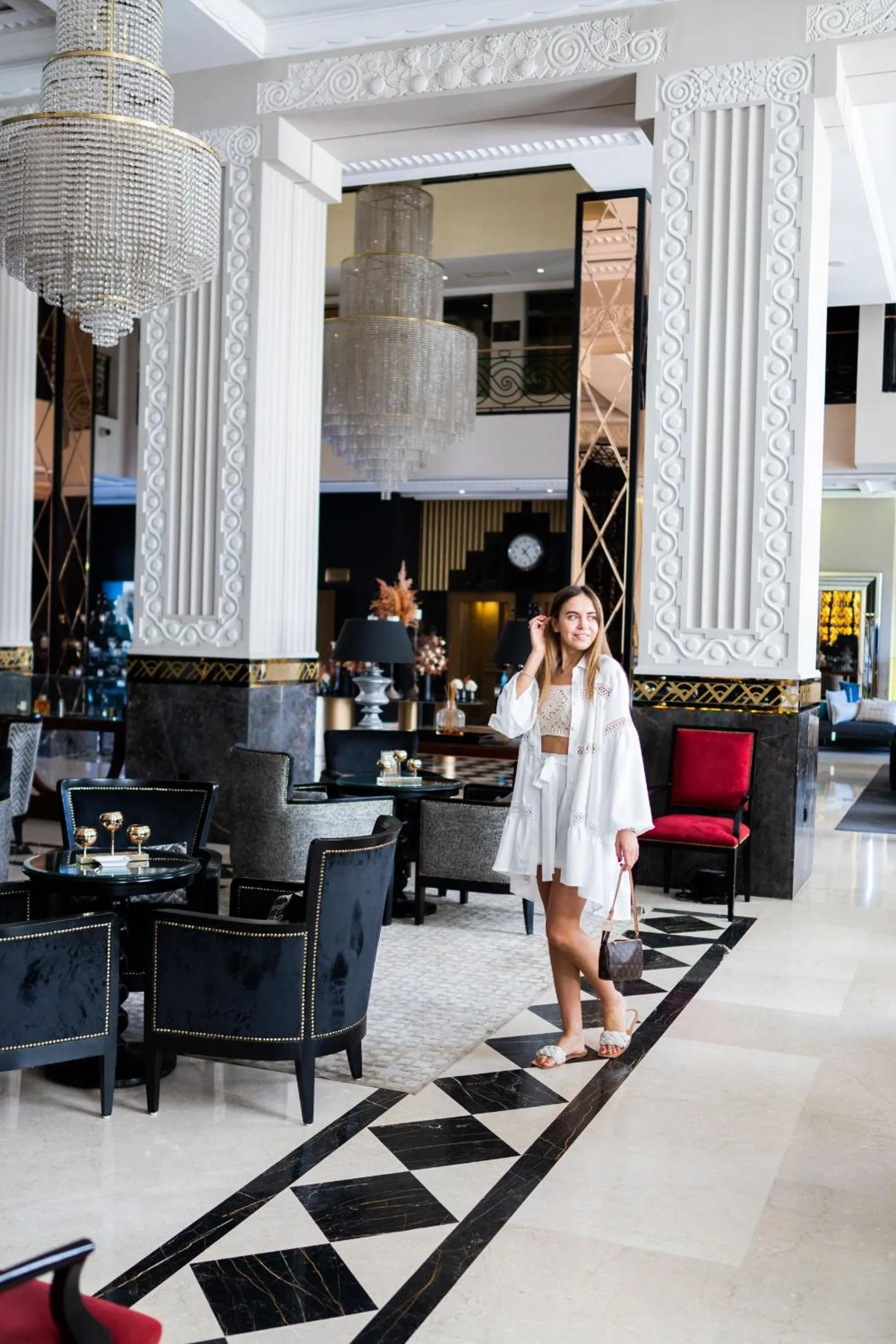 Lobby or reception in Le Casablanca Hotel