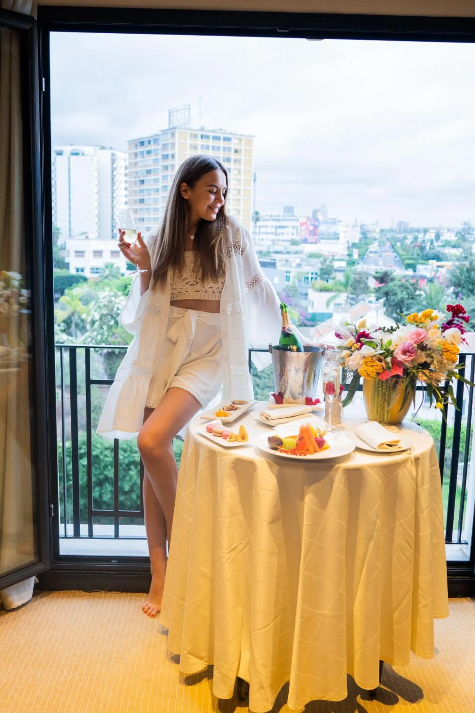 People in Le Casablanca Hotel